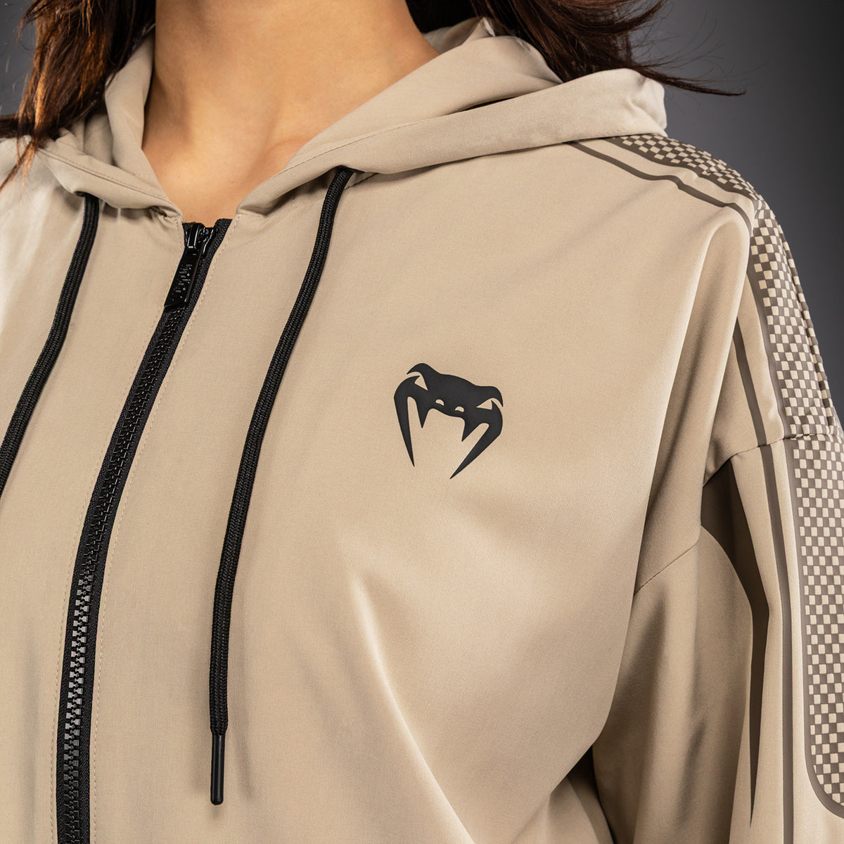 Venum UFC Unity by Venum Authentic Fight Week ウィメンズ ジップフーディー - サンド