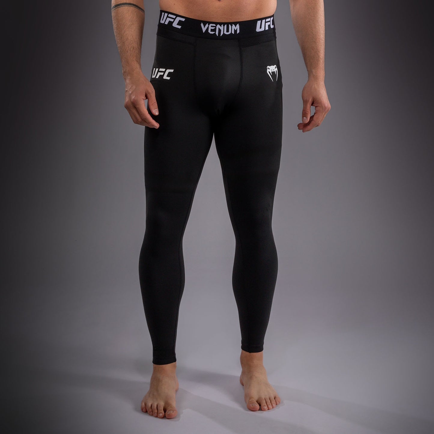 Venum UFC Unity by Venum Authentic Fight Week メンズ テクニカル コンプレッションタイツ - ブラック