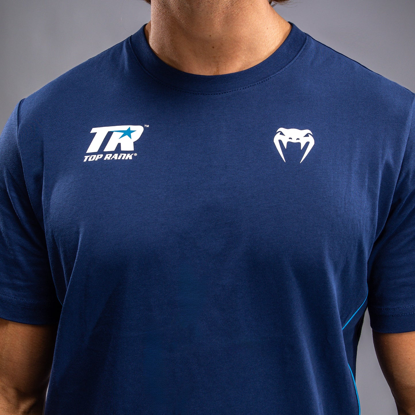Venum x Top Rank Original メンズ Tシャツ - ネイビーブルー