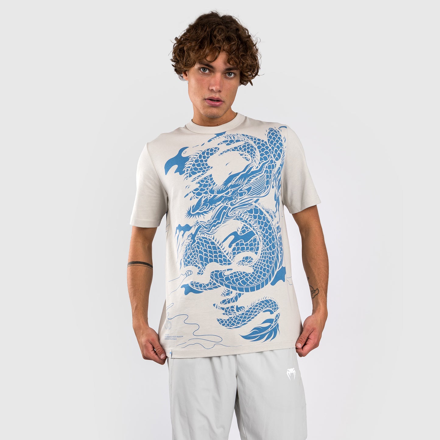 Venum Dragon’s Flight - メンズTシャツ - ミスティ・ブルー