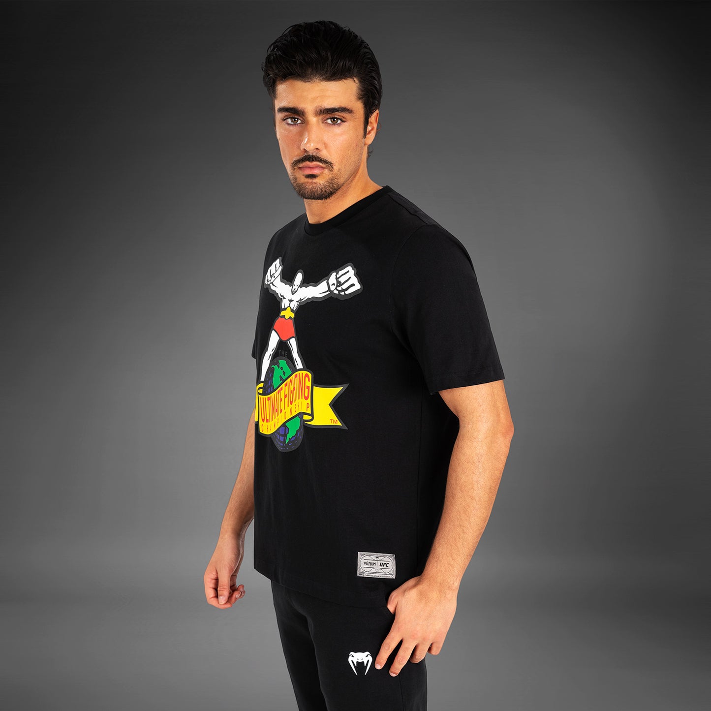 UFC by Venum Ulti-Man Tシャツ - ブラック/ホワイト