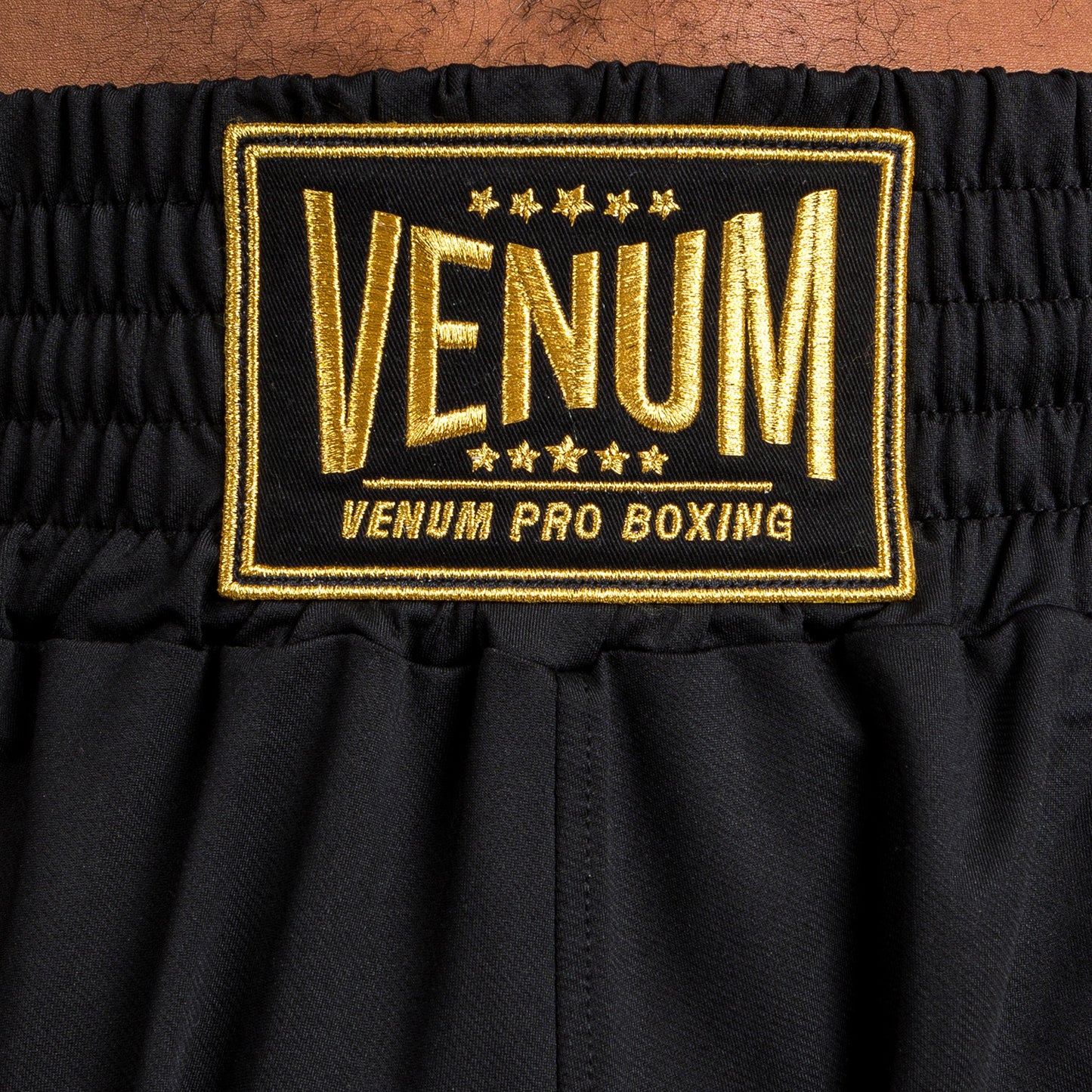 Venum Classic ボクシング・ショーツ - ブラック/ゴールド