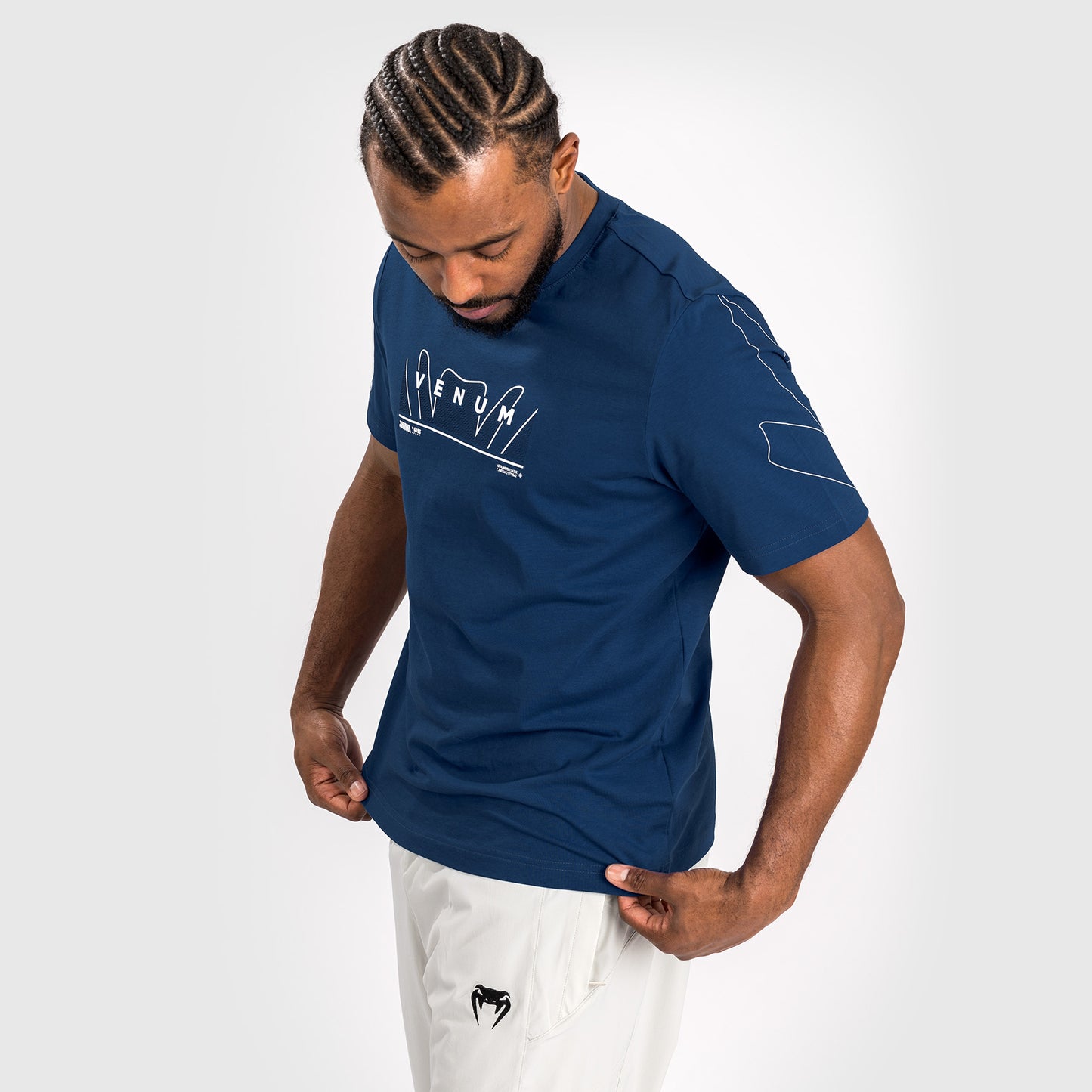 Venum Snake Print Tシャツ - ネイビーブルー