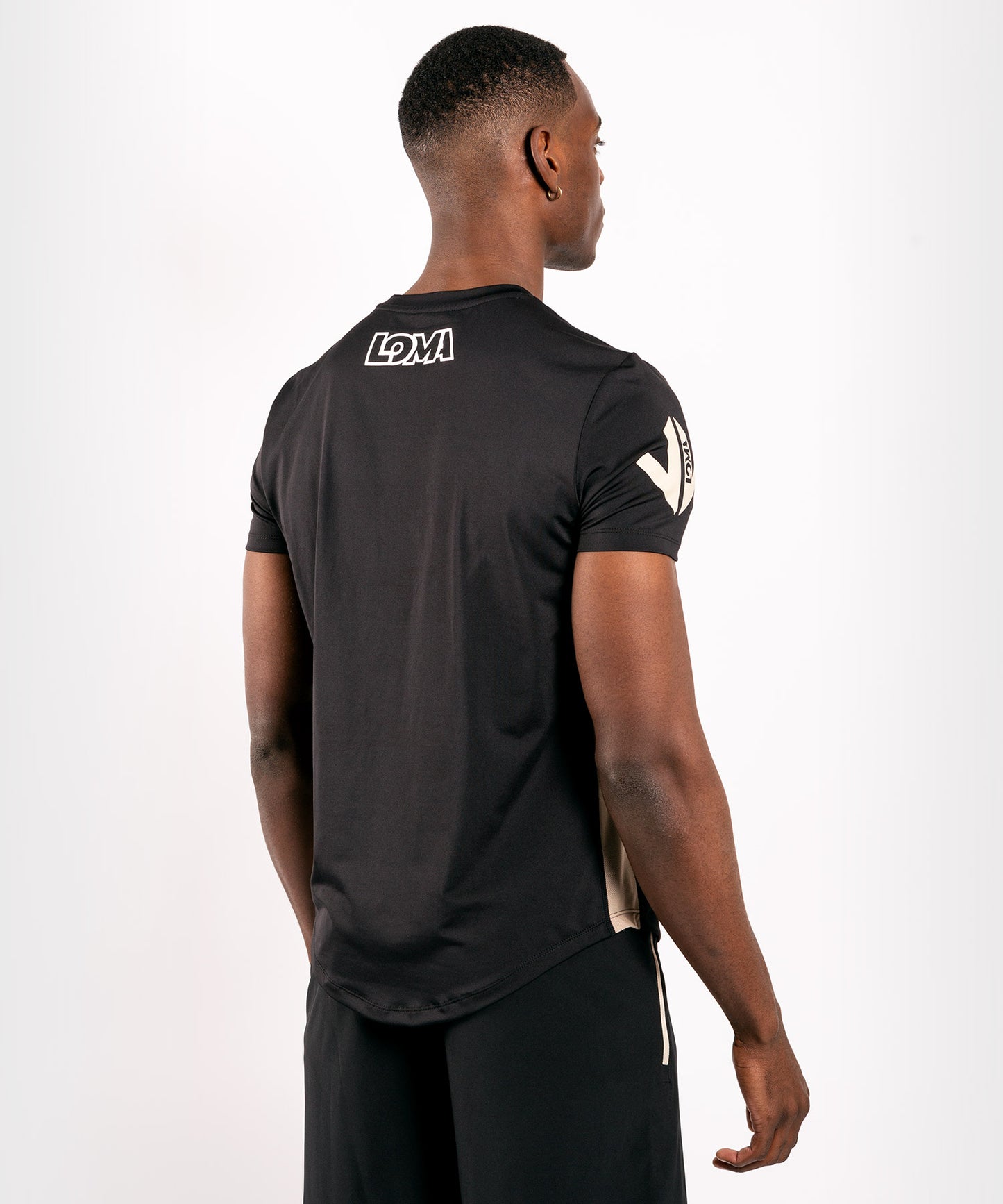 Venum Origins Dry Tech Tシャツ - ブラック/ホワイト