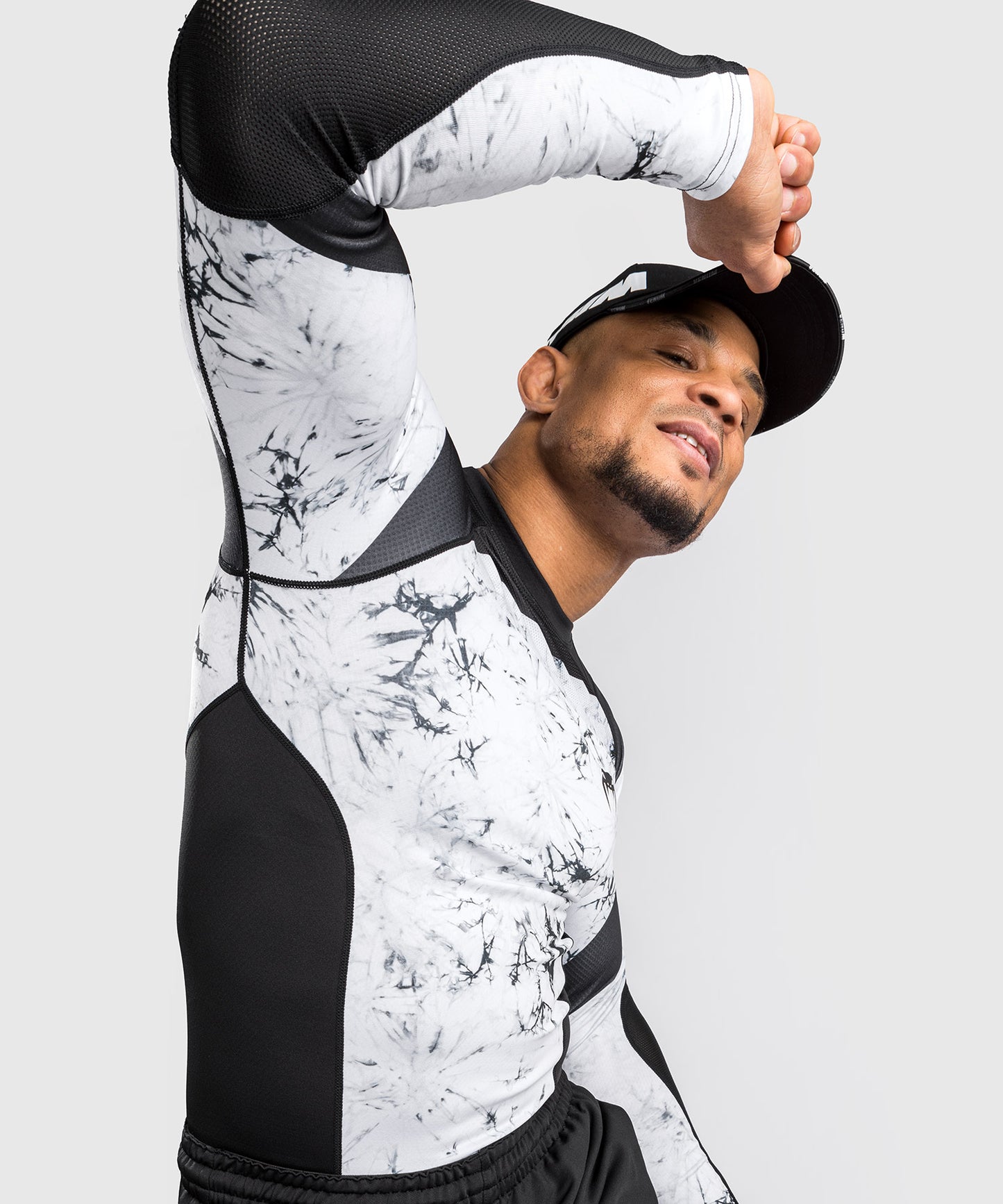 Venum G-FitマーブルコンプレッションTシャツ-長袖-マーブル