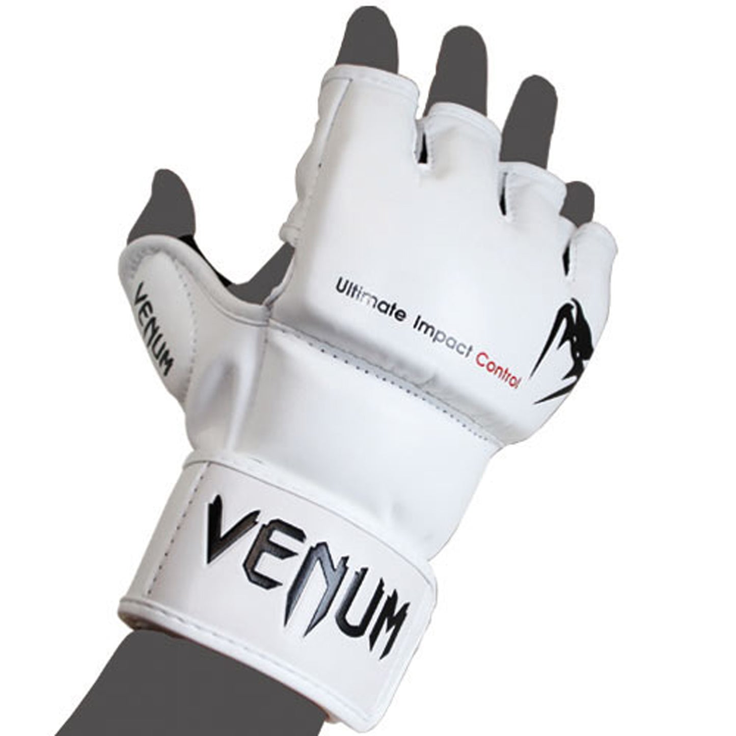 Venum Impact MMA グローブ - Skintex レザー - ホワイト