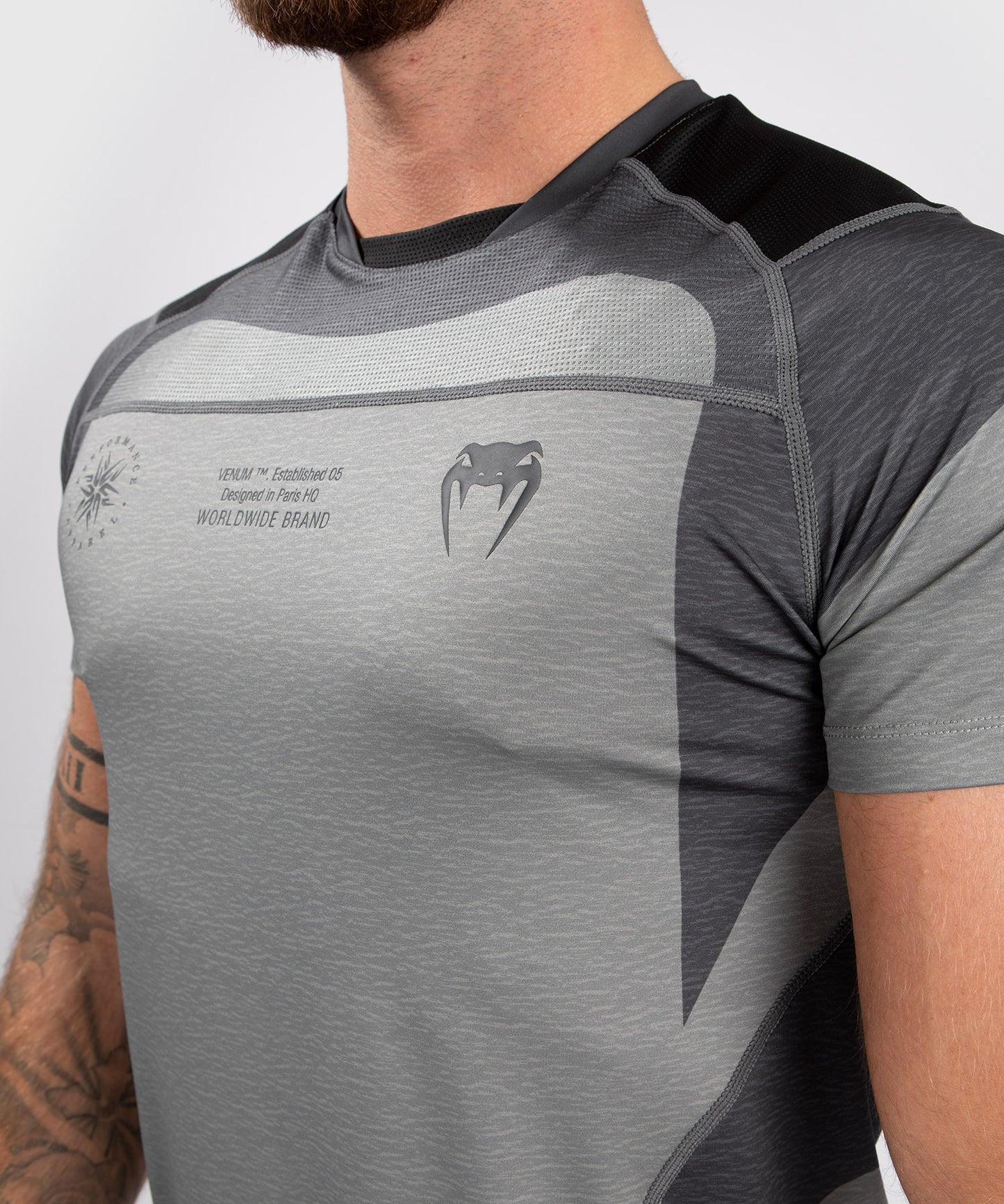 Venum Stone Dry Tech Tシャツ - 半袖 - ミネラルグリーン
