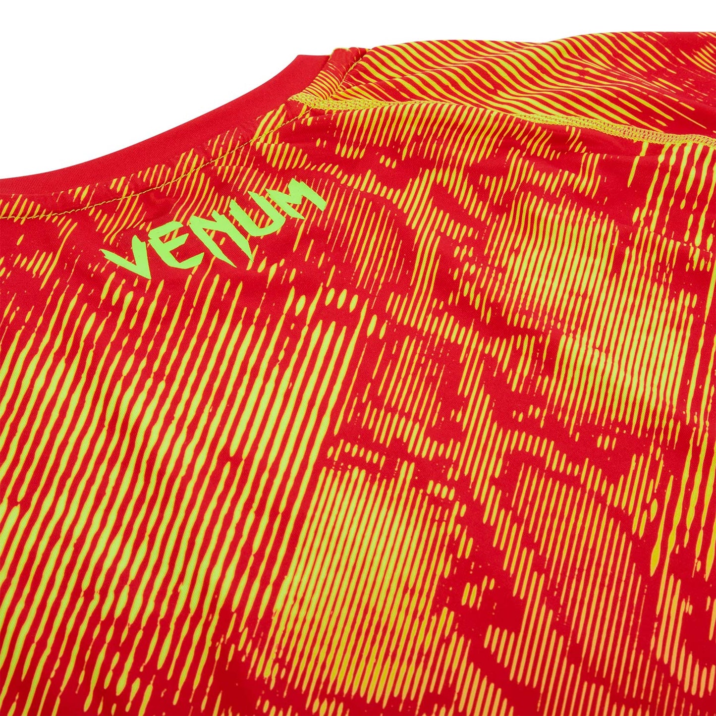 Venum Fusion コンプレッション Tシャツ（半袖） - オレンジ/イエロー