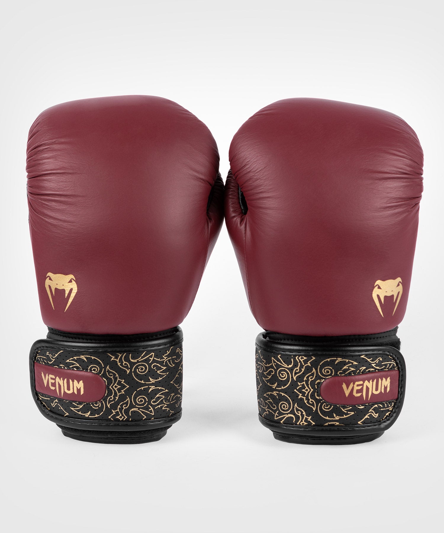 Venum Power 2.0 ボクシンググローブ - バーガンディ/ブラック