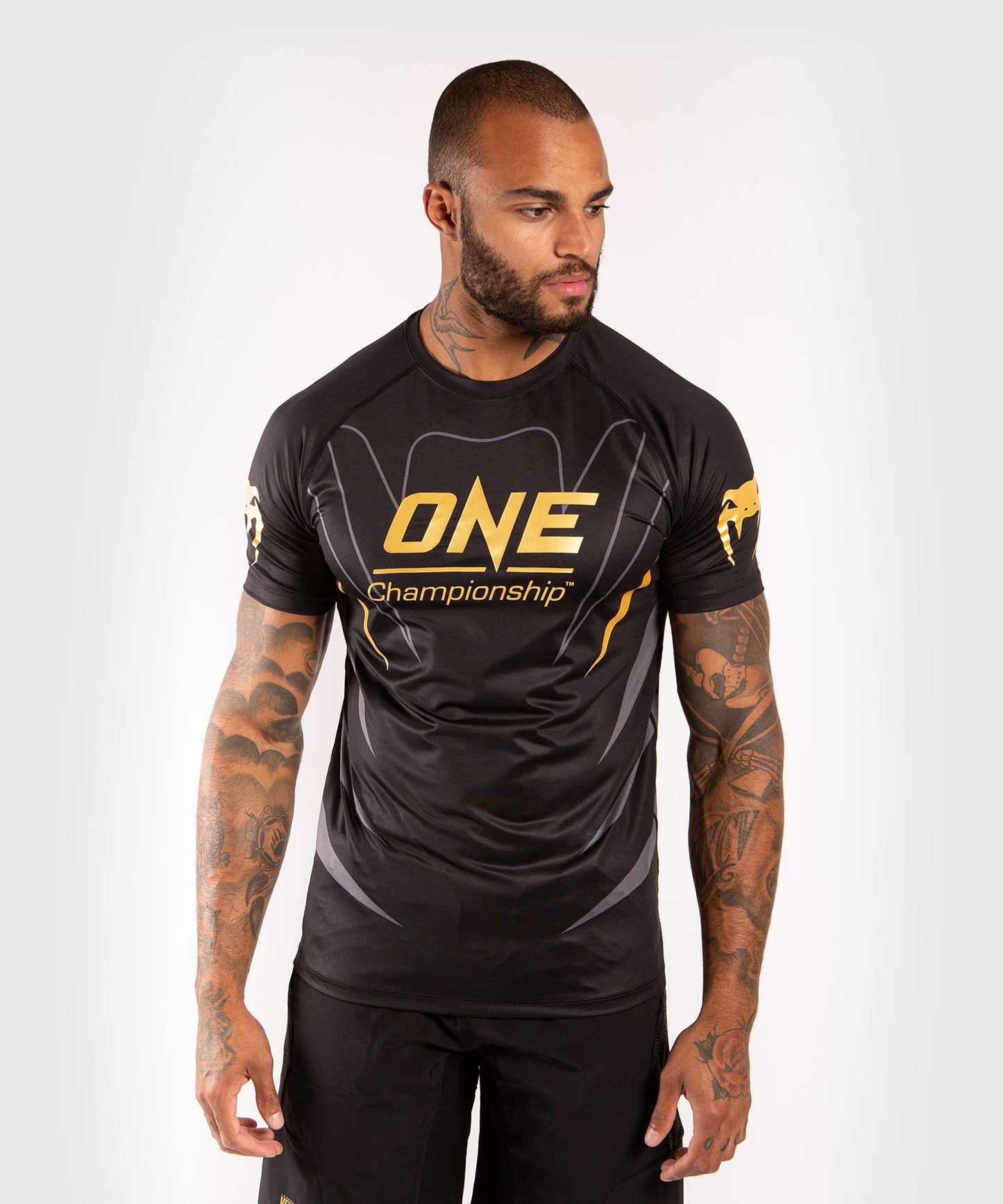 ドライテックONE FC Tシャツ - ブラック/ゴールド