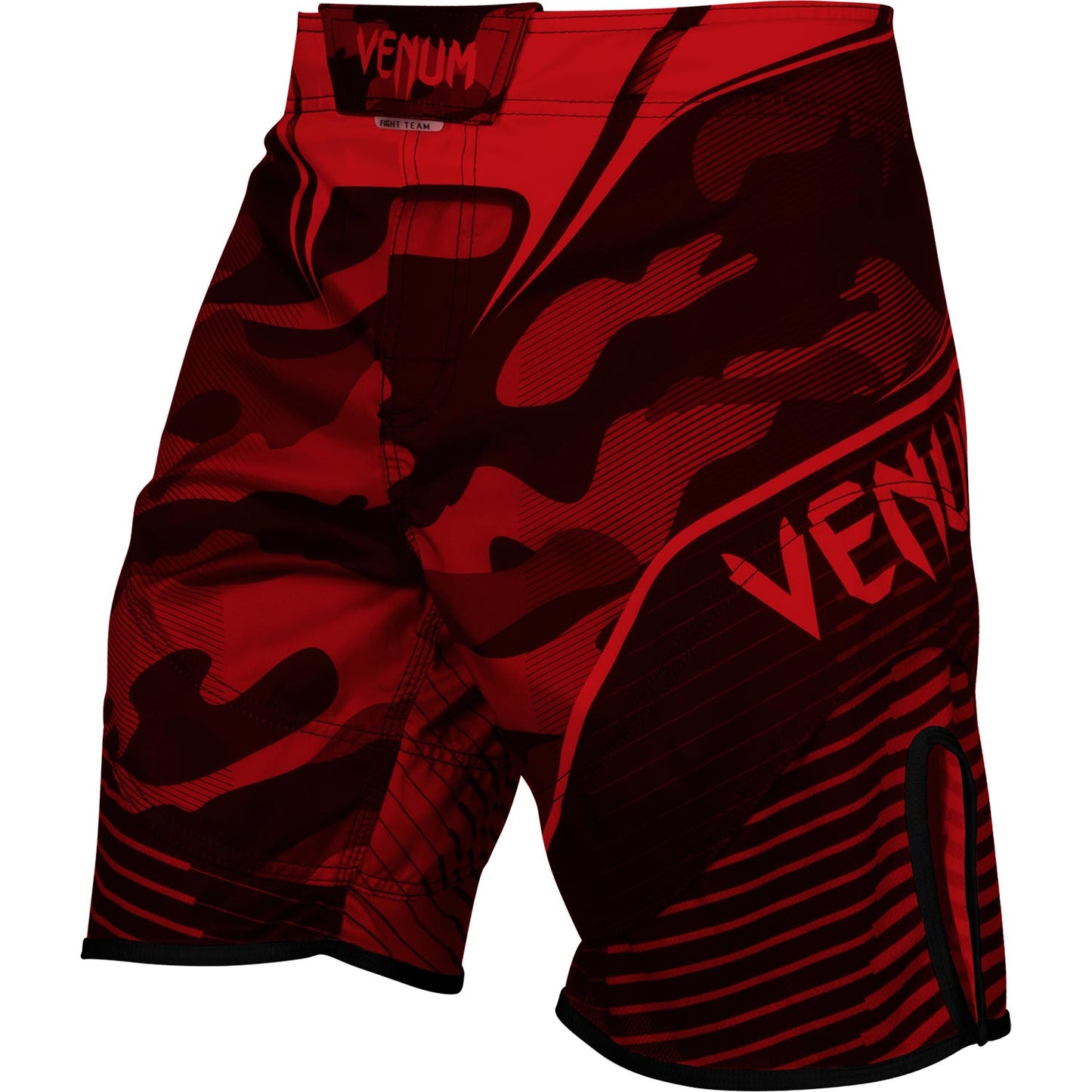 Venum Camo Hero ファイトショーツ - レッド/ブラック