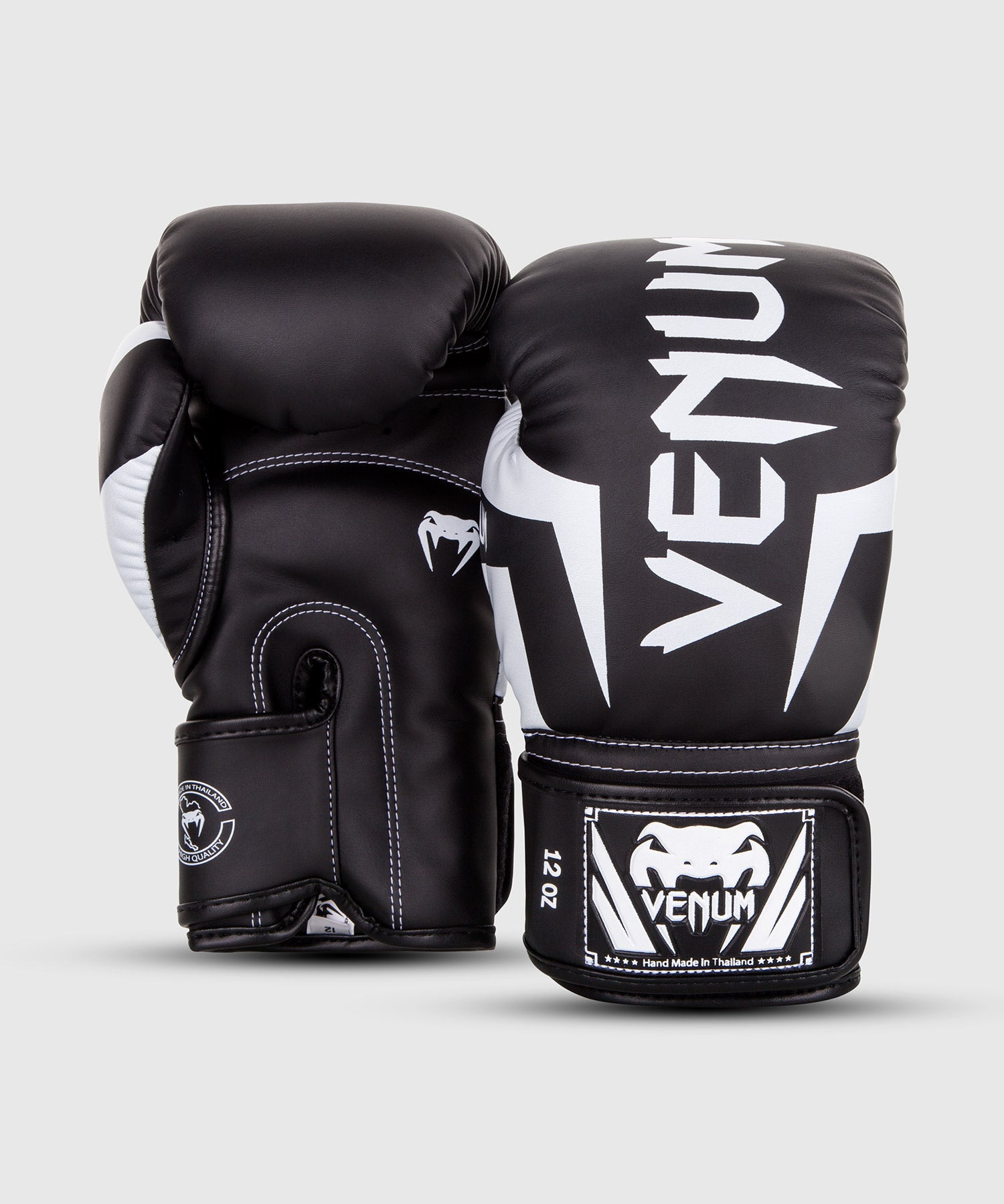 Venum Elite Evo ボクシンググローブ - グレー ホワイト