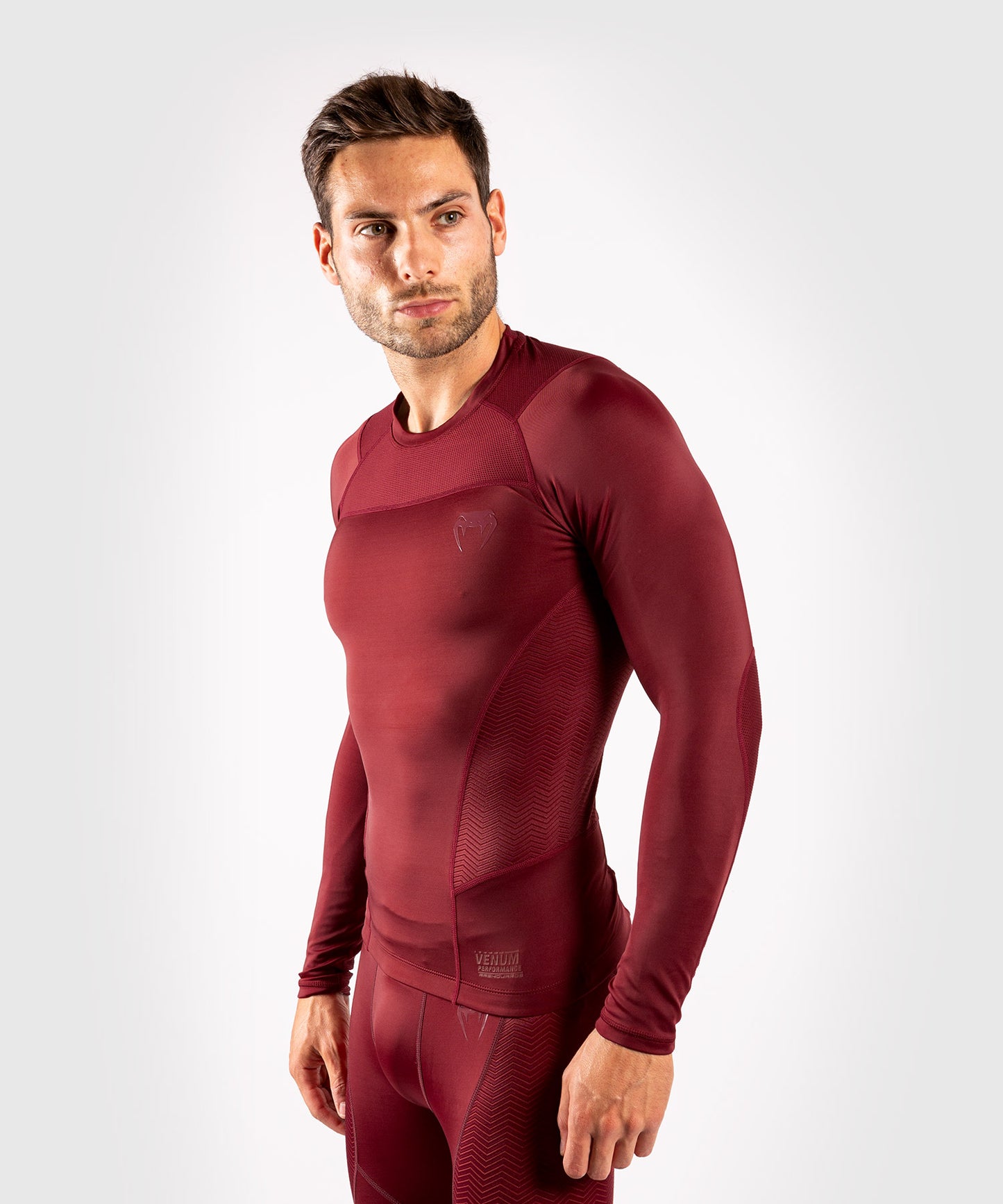 Venum G-Fit ラッシュガード - 長袖 - ボルドー