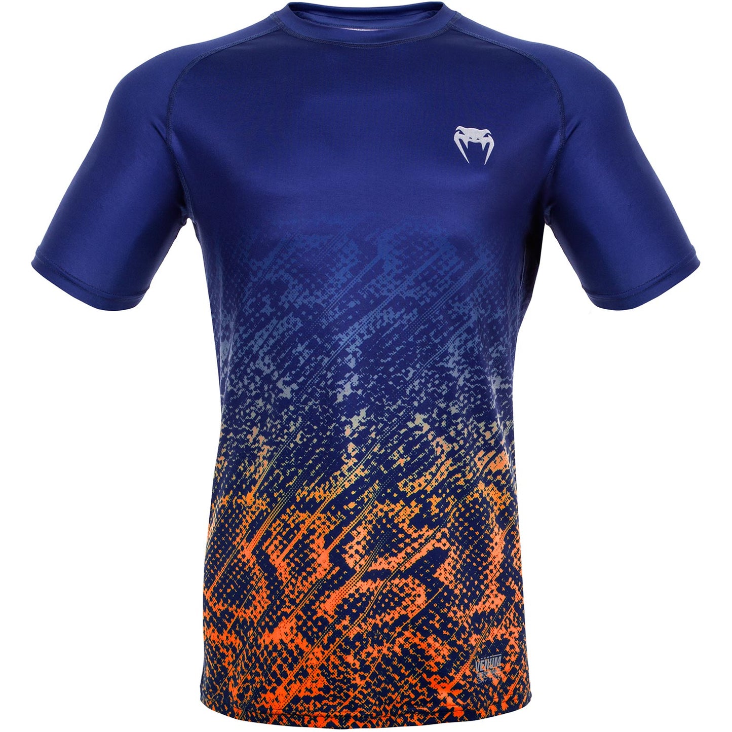 Venum Tropical Dry Tech Tシャツ - ブルー/オレンジ