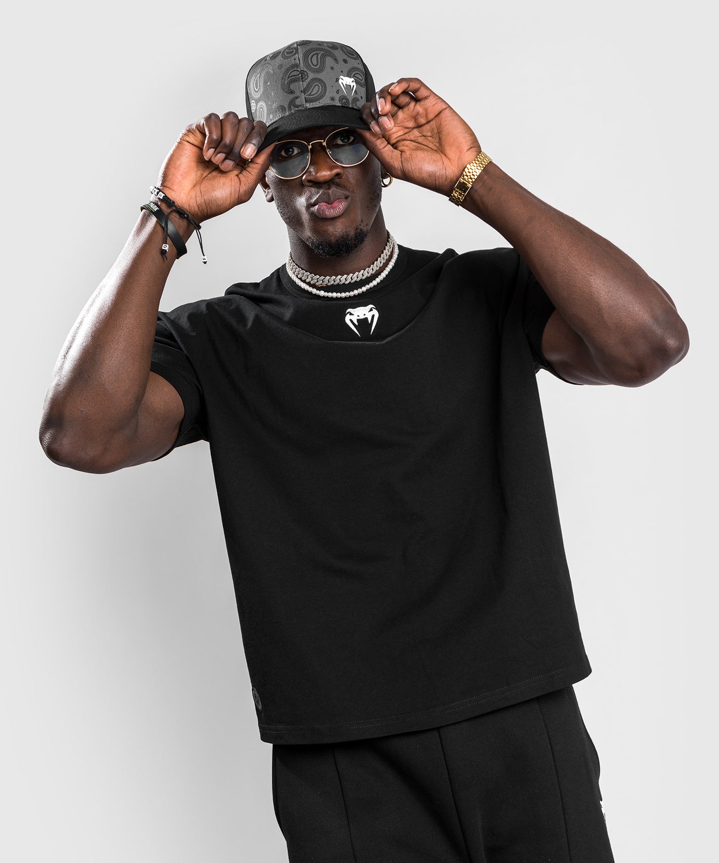 Venum Vortex XL Tシャツ-ブラック
