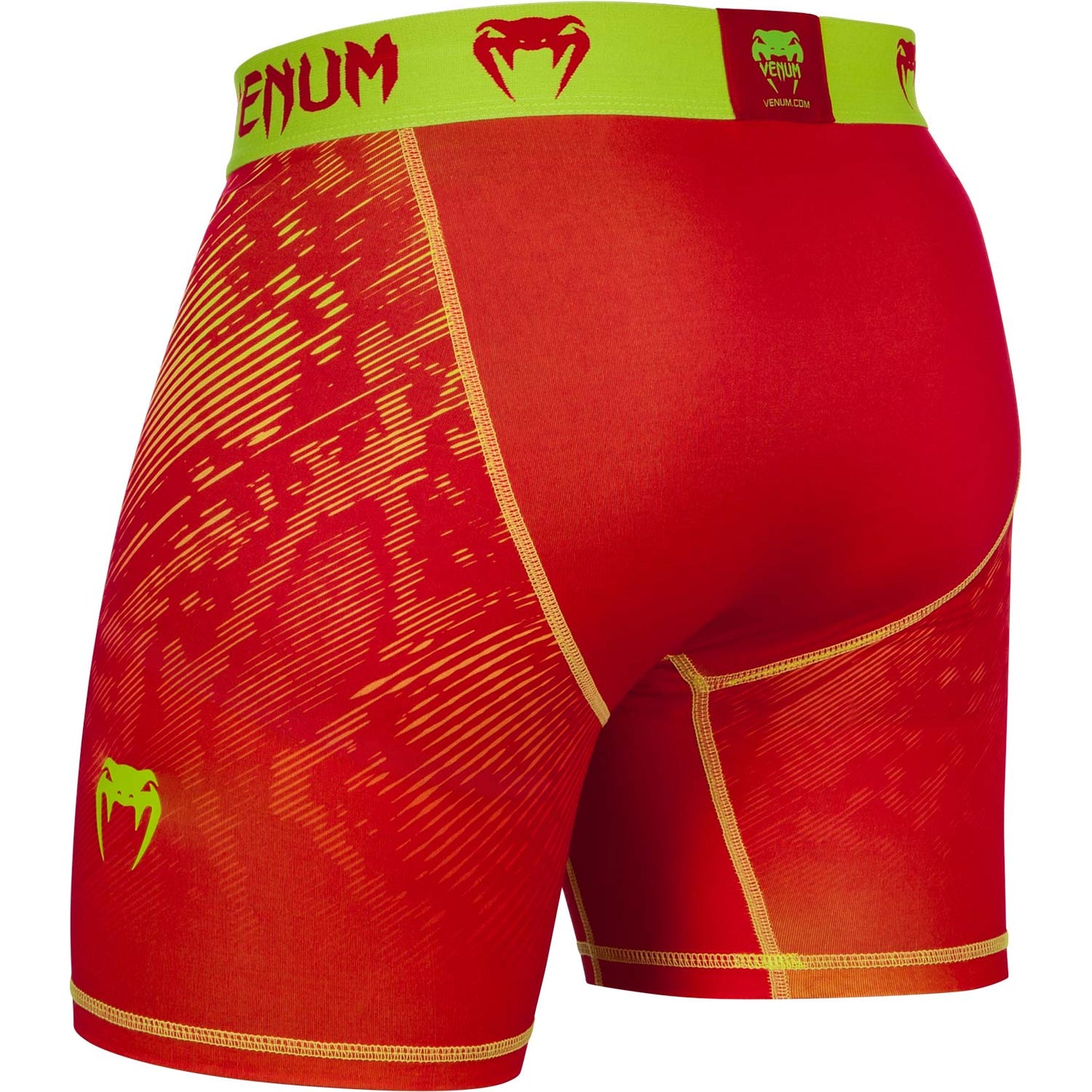 Venum Fusion コンプレッションショーツ - オレンジ/イエロー