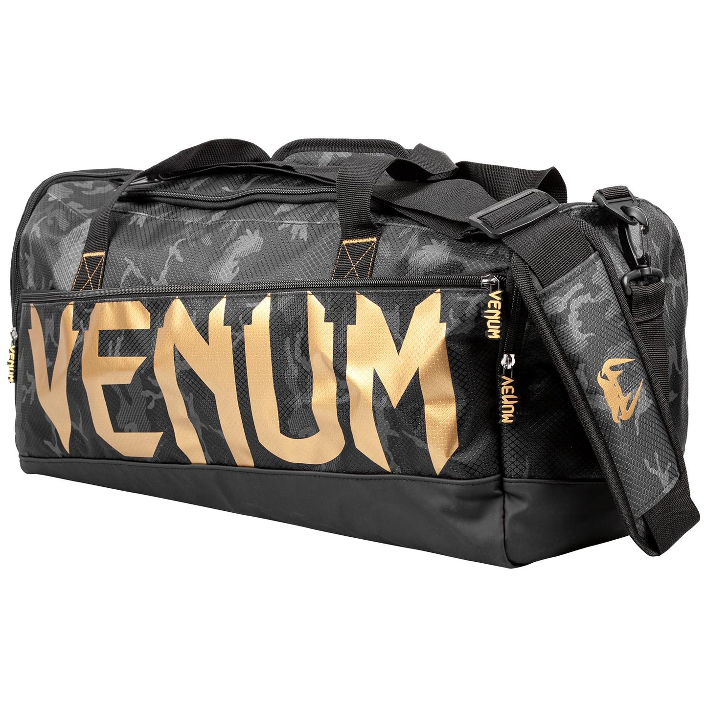 Venum Sparring スポーツバック - ダーク・カモ/ゴールド