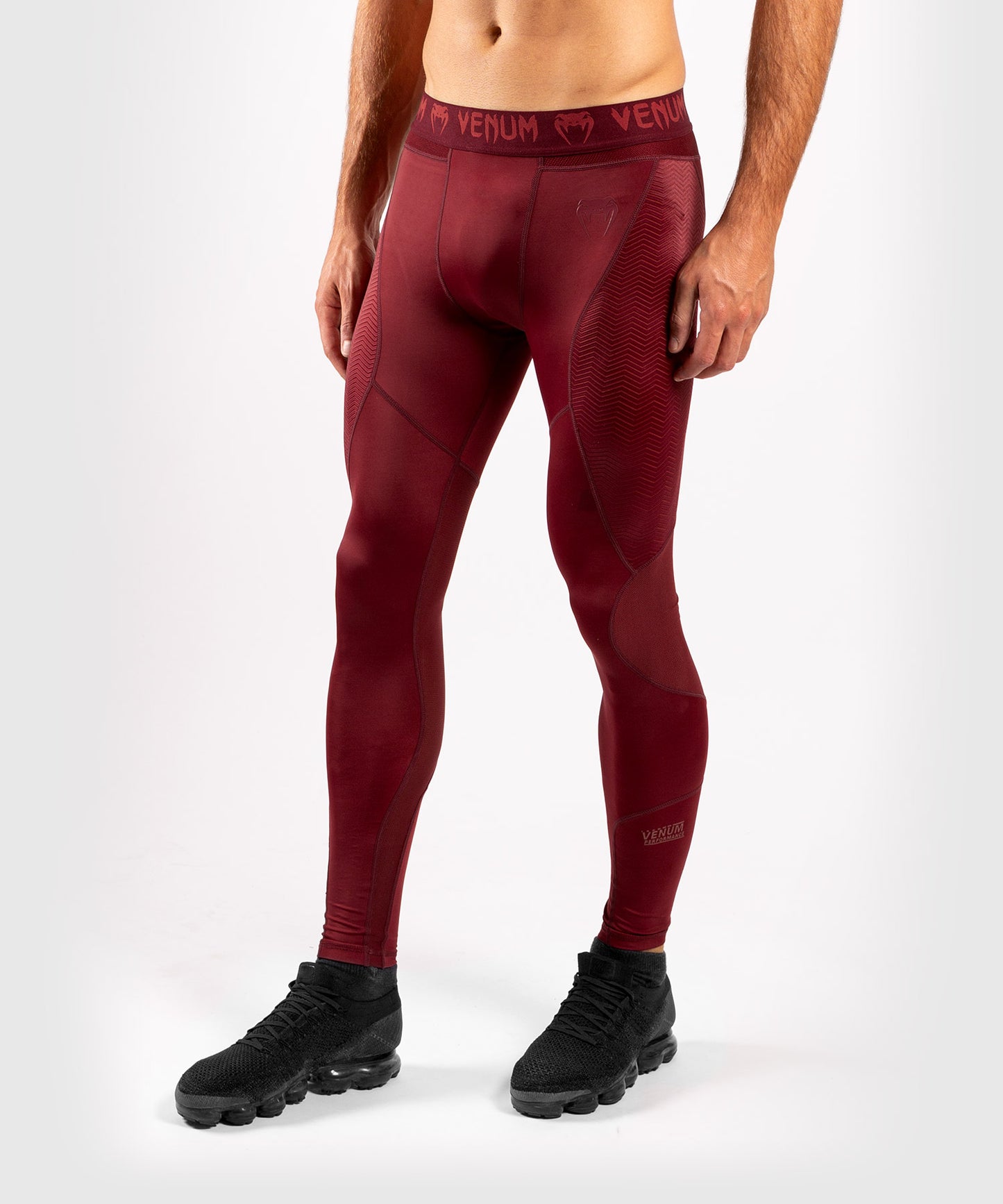 Venum G-Fit スパッツ - ボルドー