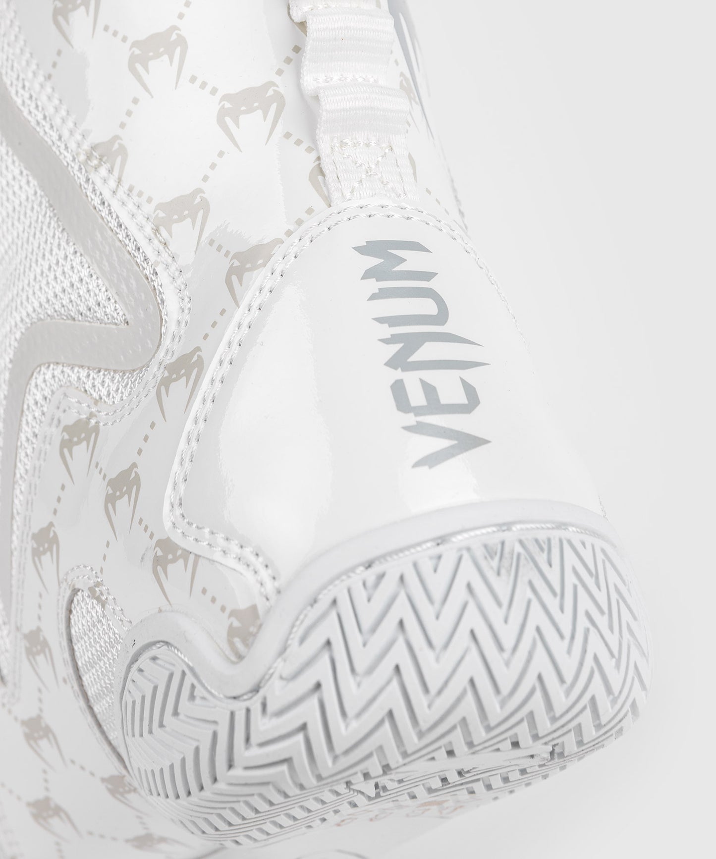Venum Elite Monogram モノグラム ボクシング シューズ - ホワイト/オフホワイト