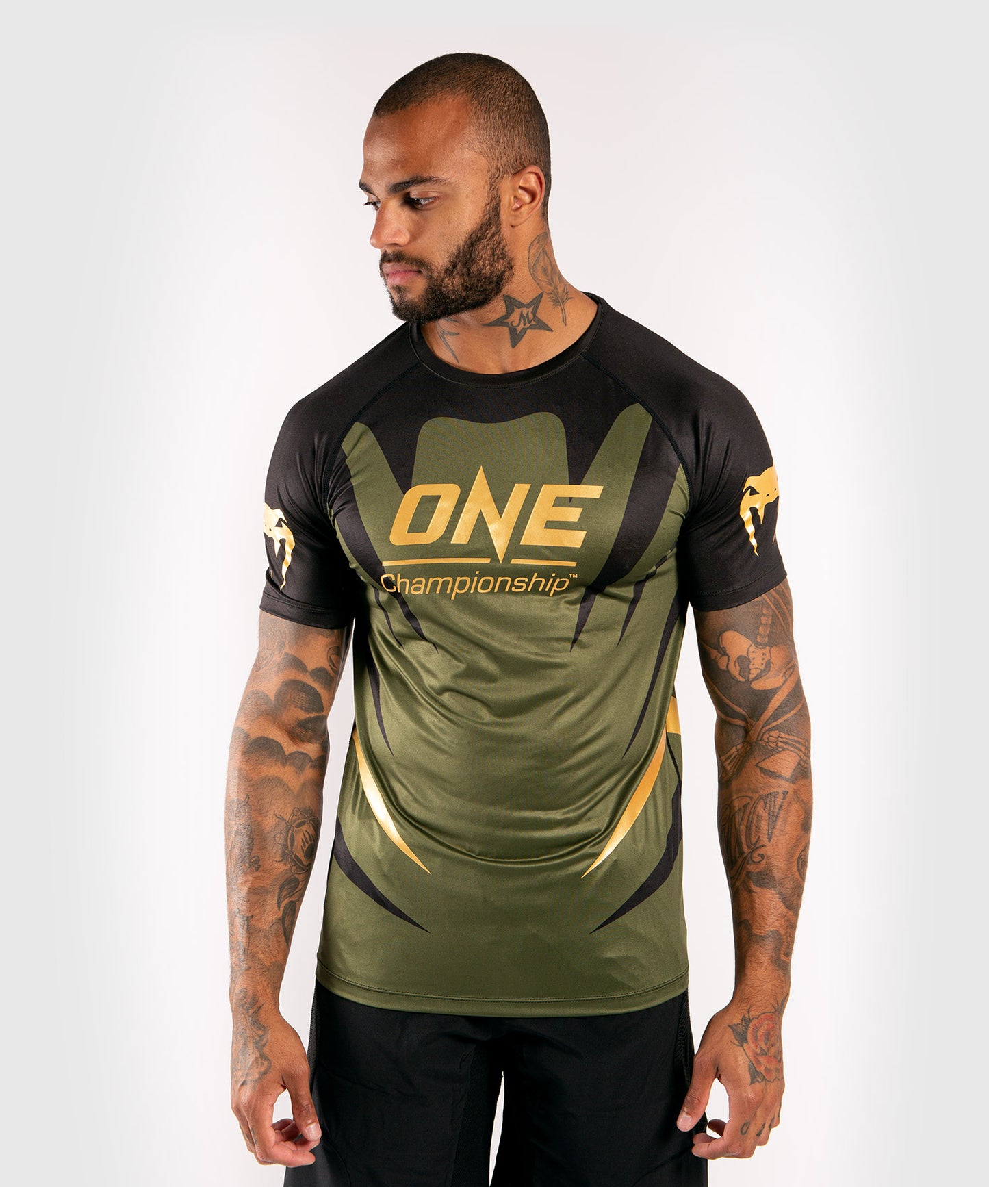 ドライテックONE FC Tシャツ - カーキ/ゴールド