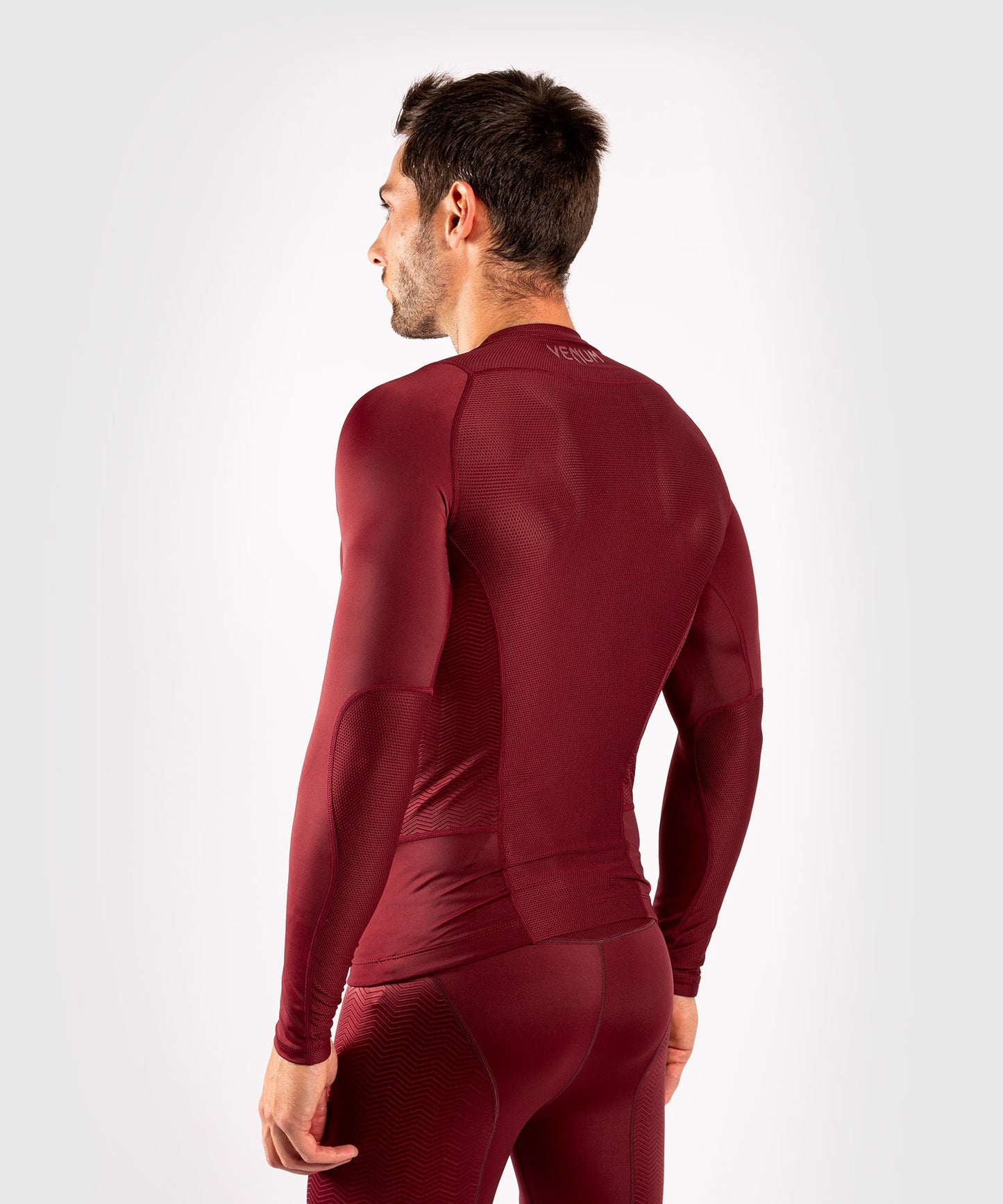 Venum G-Fit ラッシュガード - 長袖 - ボルドー