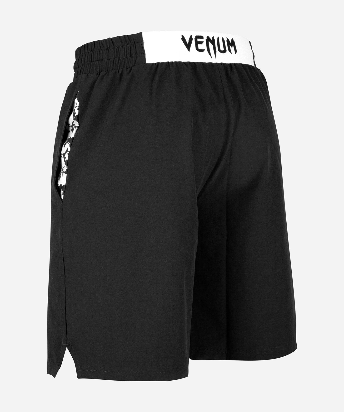 Venum Classic トレーニングショーツ - ブラック/ホワイト