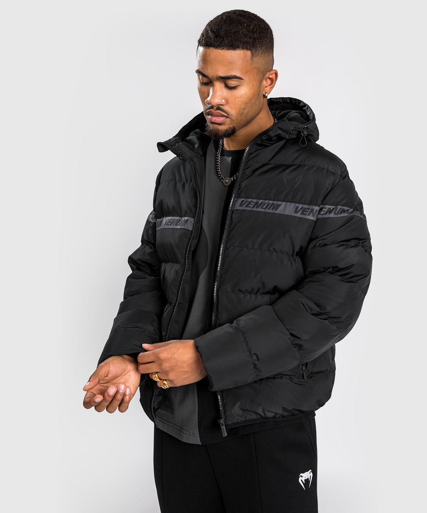 Venum Elite4 Jacket - Black（エリート4ジャケット・ブラック