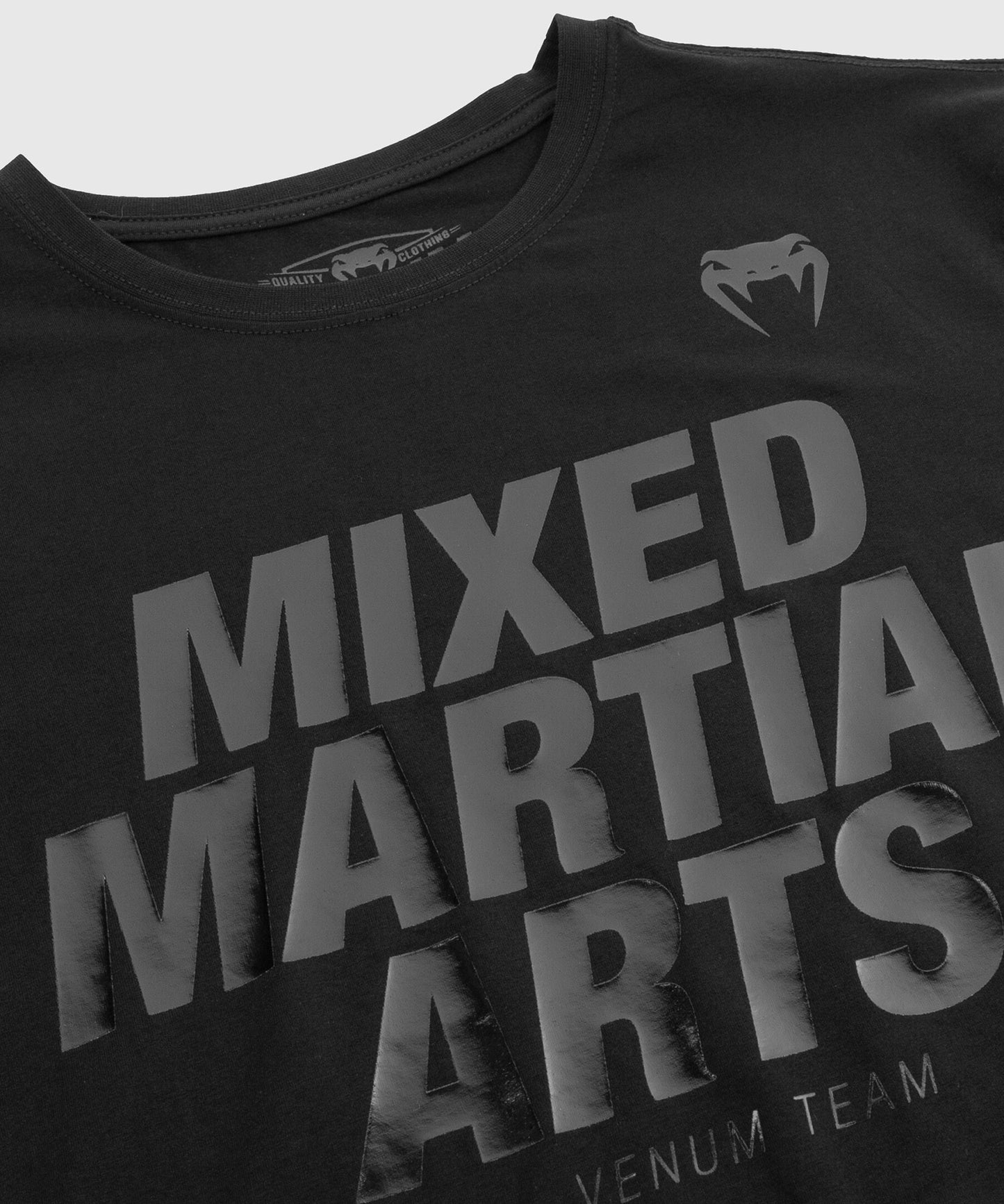 Venum MMA VT Tシャツ - ブラック/ブラック