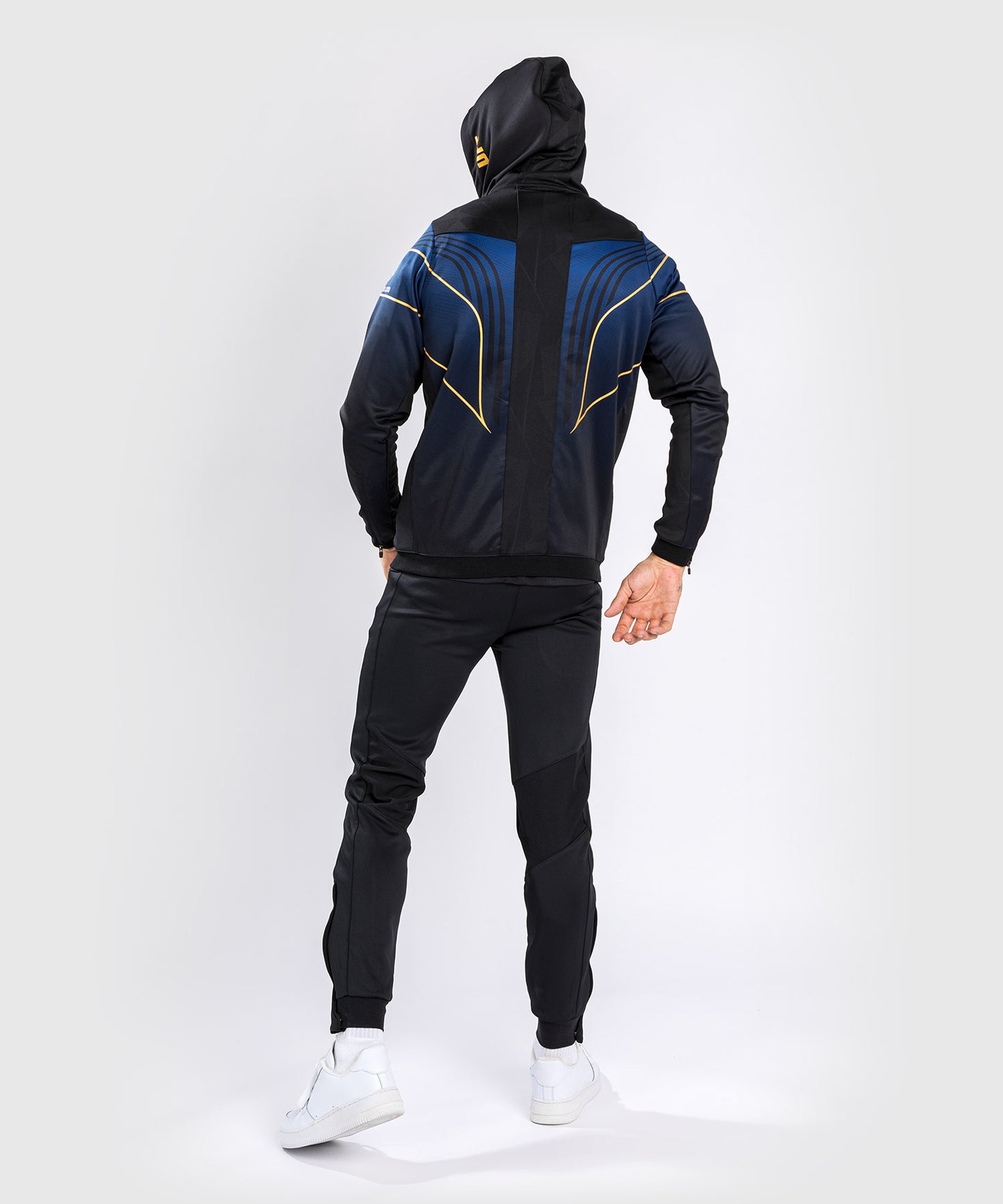 UFC Venum オーセンティック ファイト ナイト 2.0 メンズ ウォークアウト パーカー - Midnight Edition - Champion