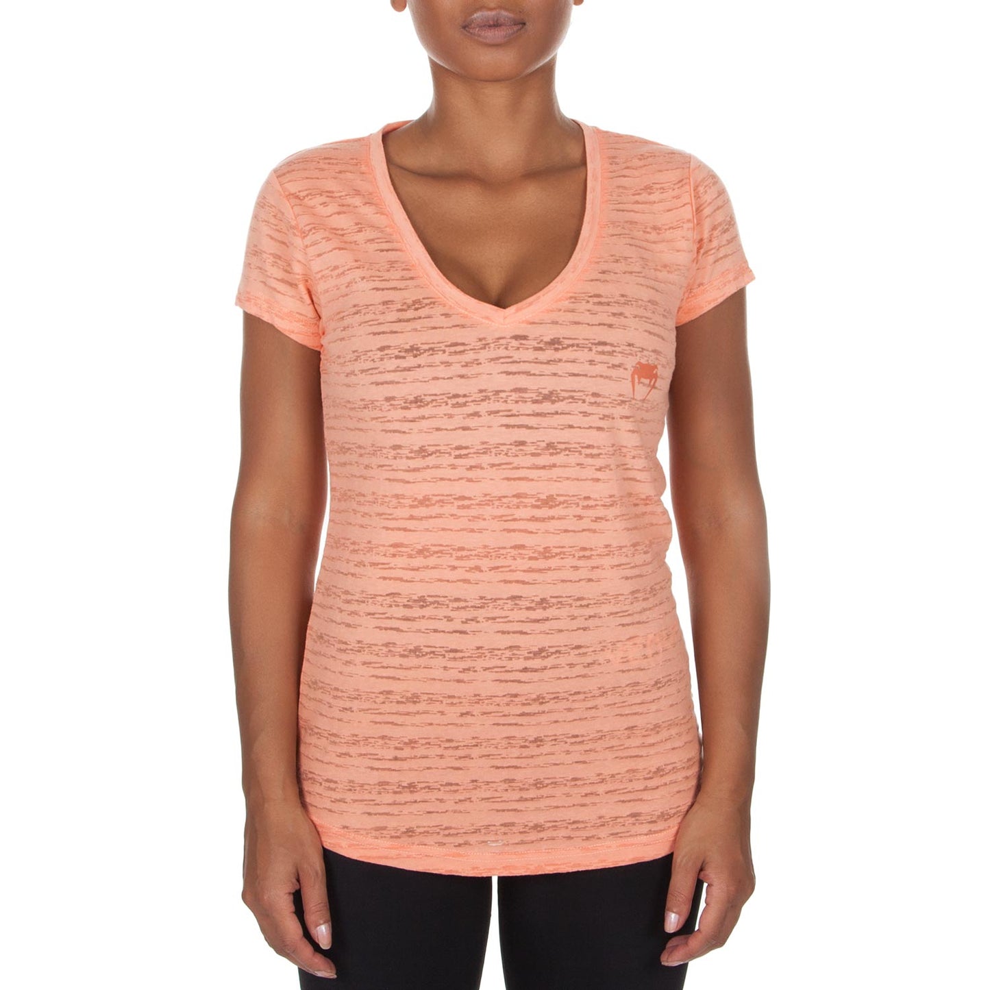 Venum Essential Vネック Tシャツ - アプリコット