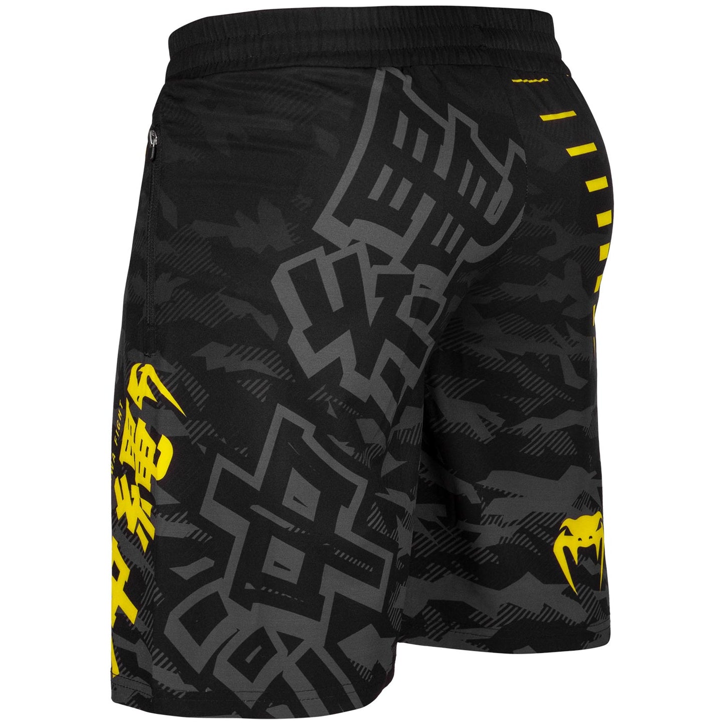 Venum Okinawa 2.0 トレー二ングショーツ - ブラック/イエロー