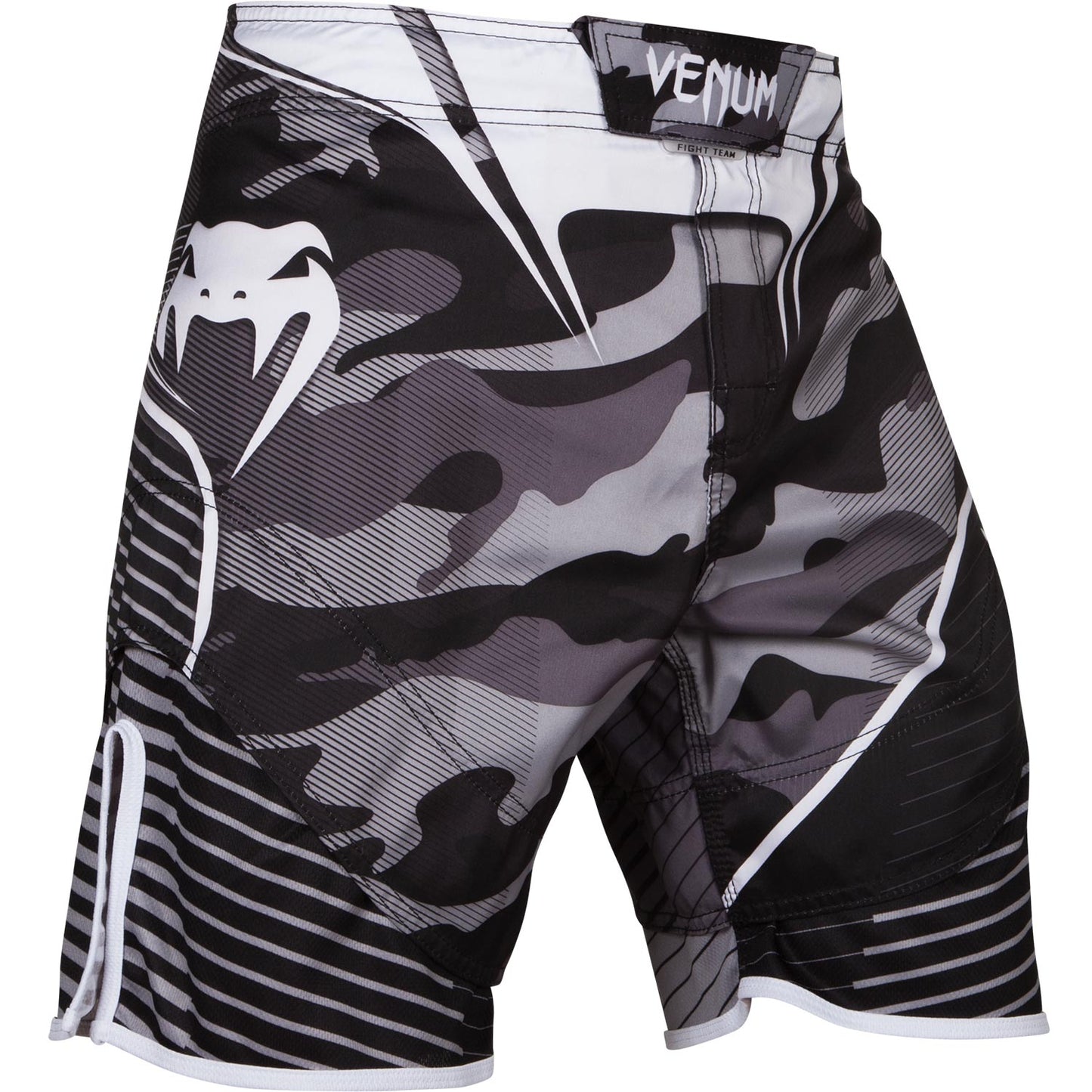 Venum Camo Hero ファイトショーツ - ホワイト/ブラック
