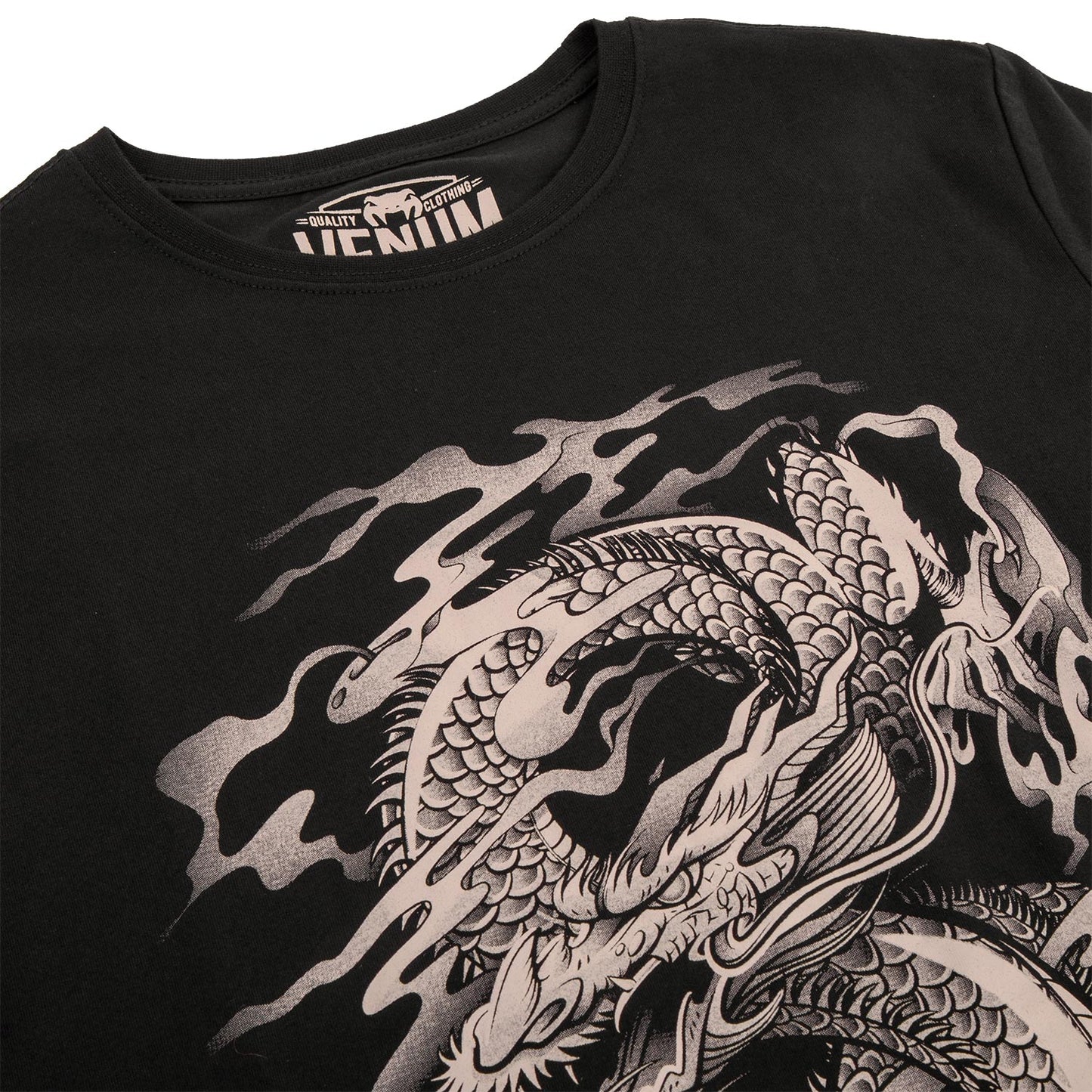 Venum Dragon's Flight Tシャツ - ブラック/サンド