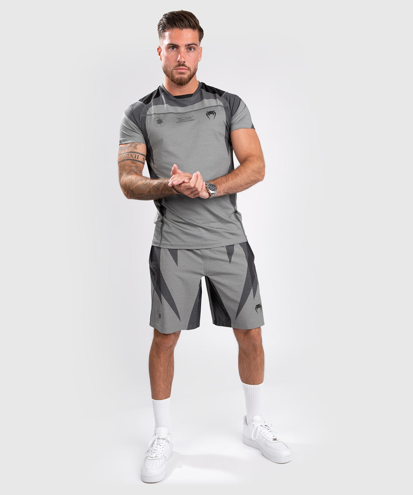 Venum Stone Dry Tech Tシャツ - 半袖 - ミネラルグリーン