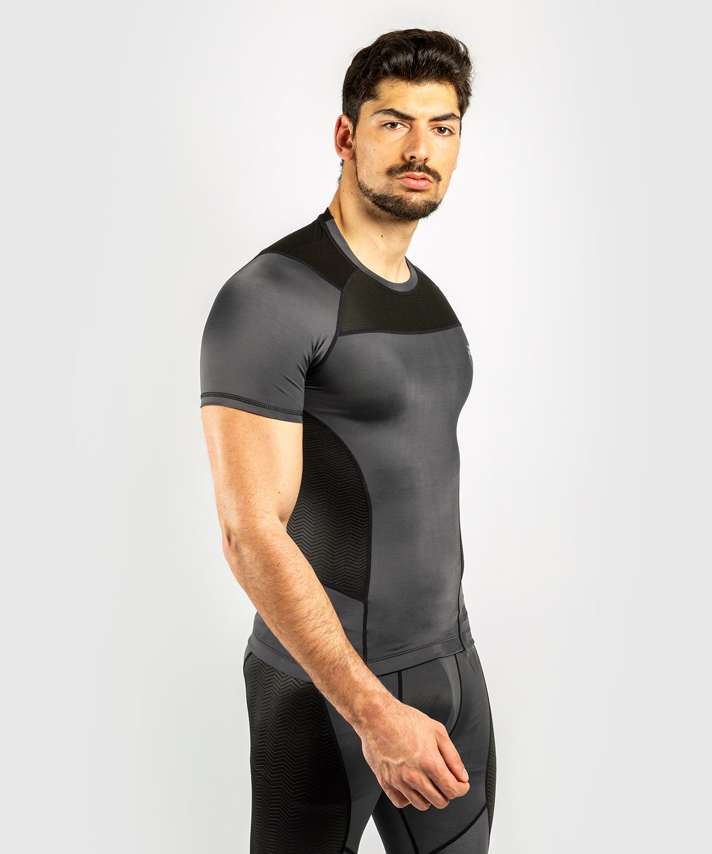 Venum G-Fit ラッシュガード - 半袖 - グレー/ブラック