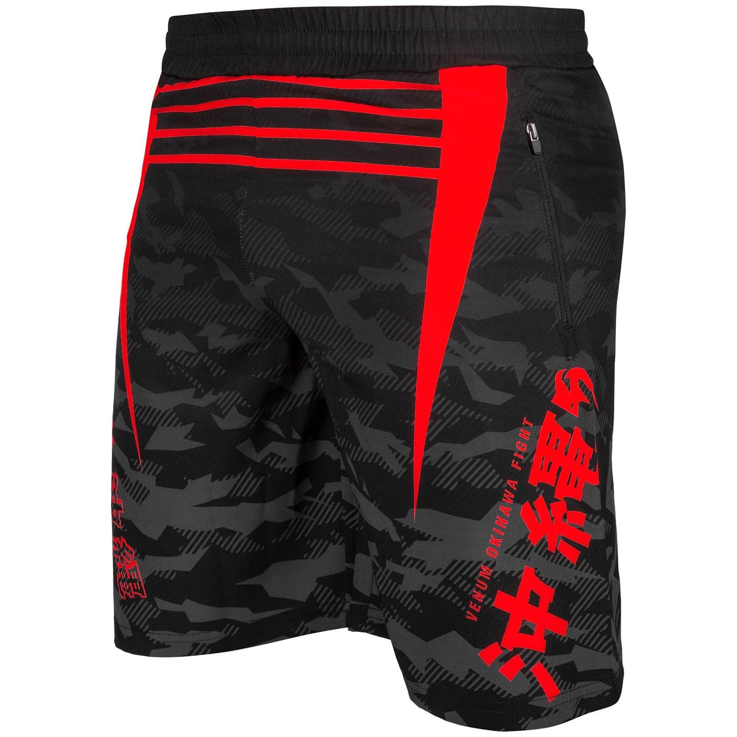 Venum Okinawa 2.0 トレー二ングショーツ - ブラック/レッド
