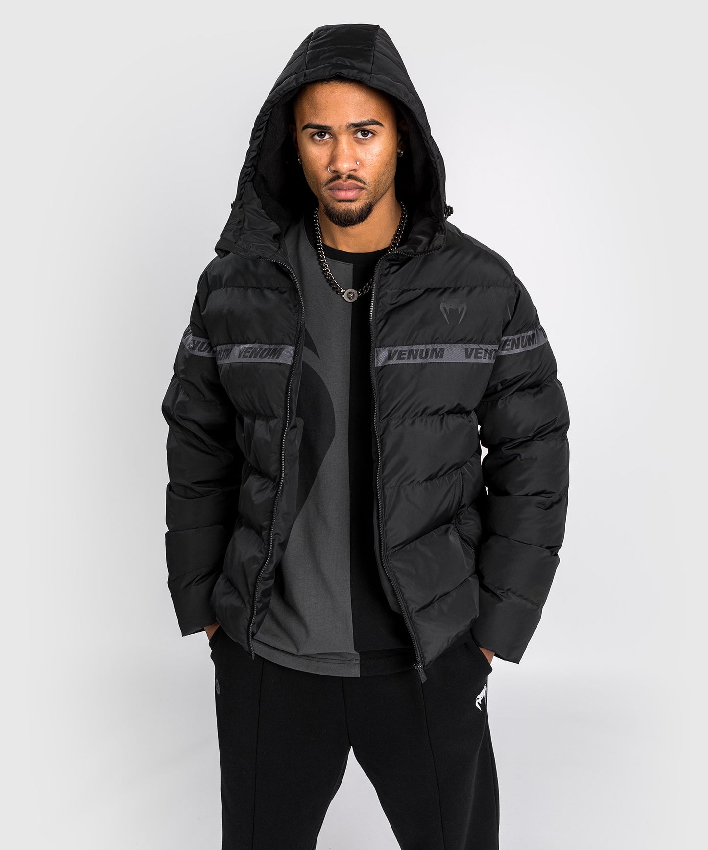 Venum Elite4 Jacket - Black（エリート4ジャケット・ブラック