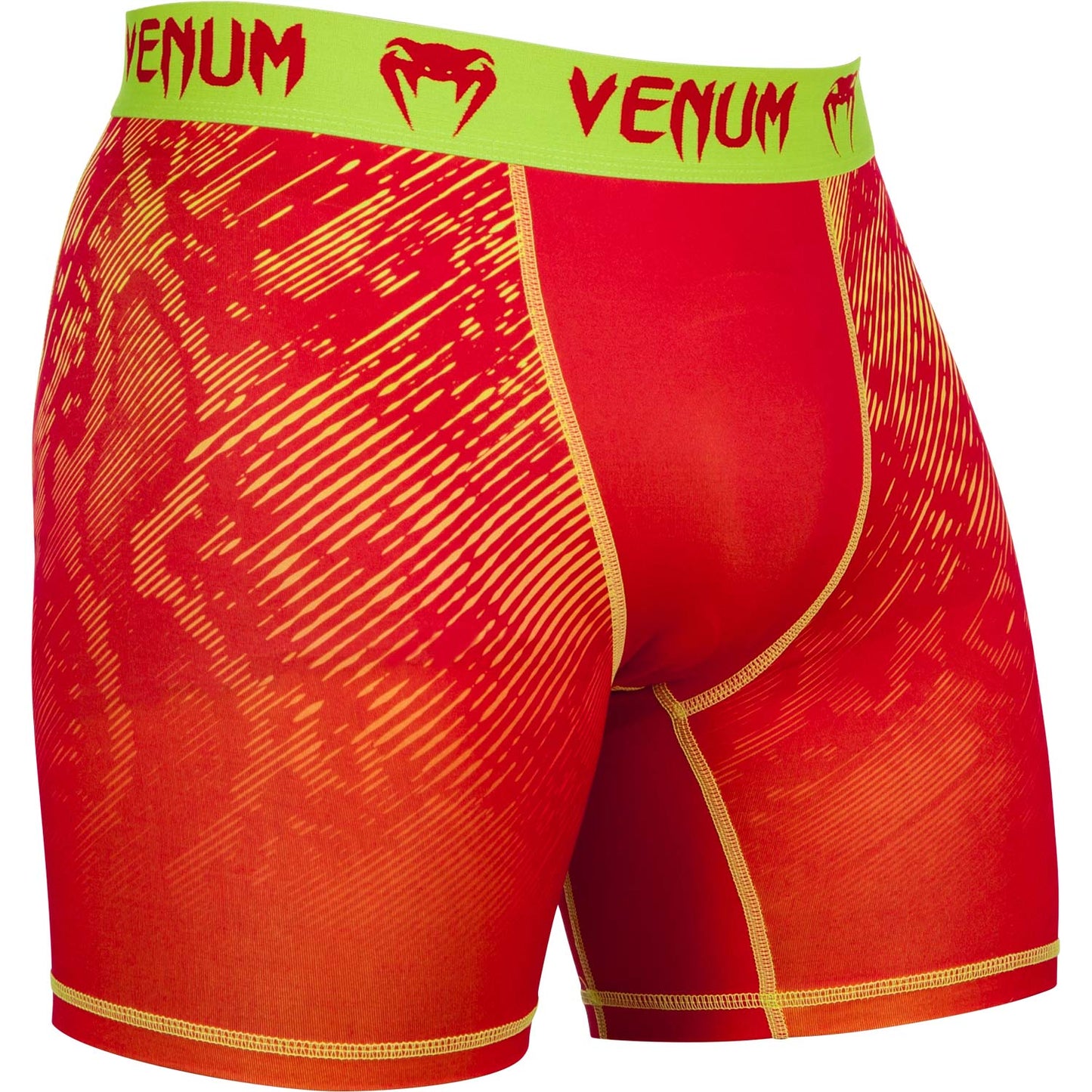 Venum Fusion コンプレッションショーツ - オレンジ/イエロー