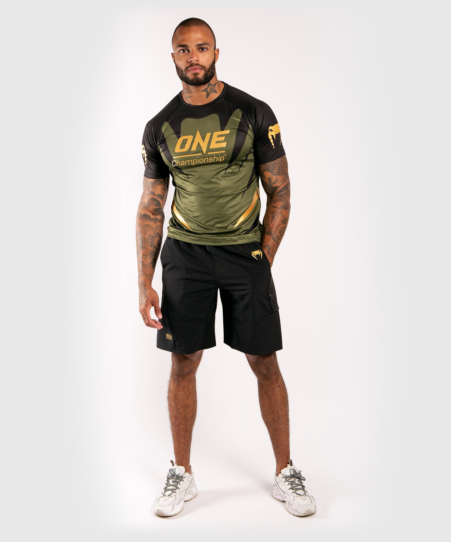 ドライテックONE FC Tシャツ - カーキ/ゴールド