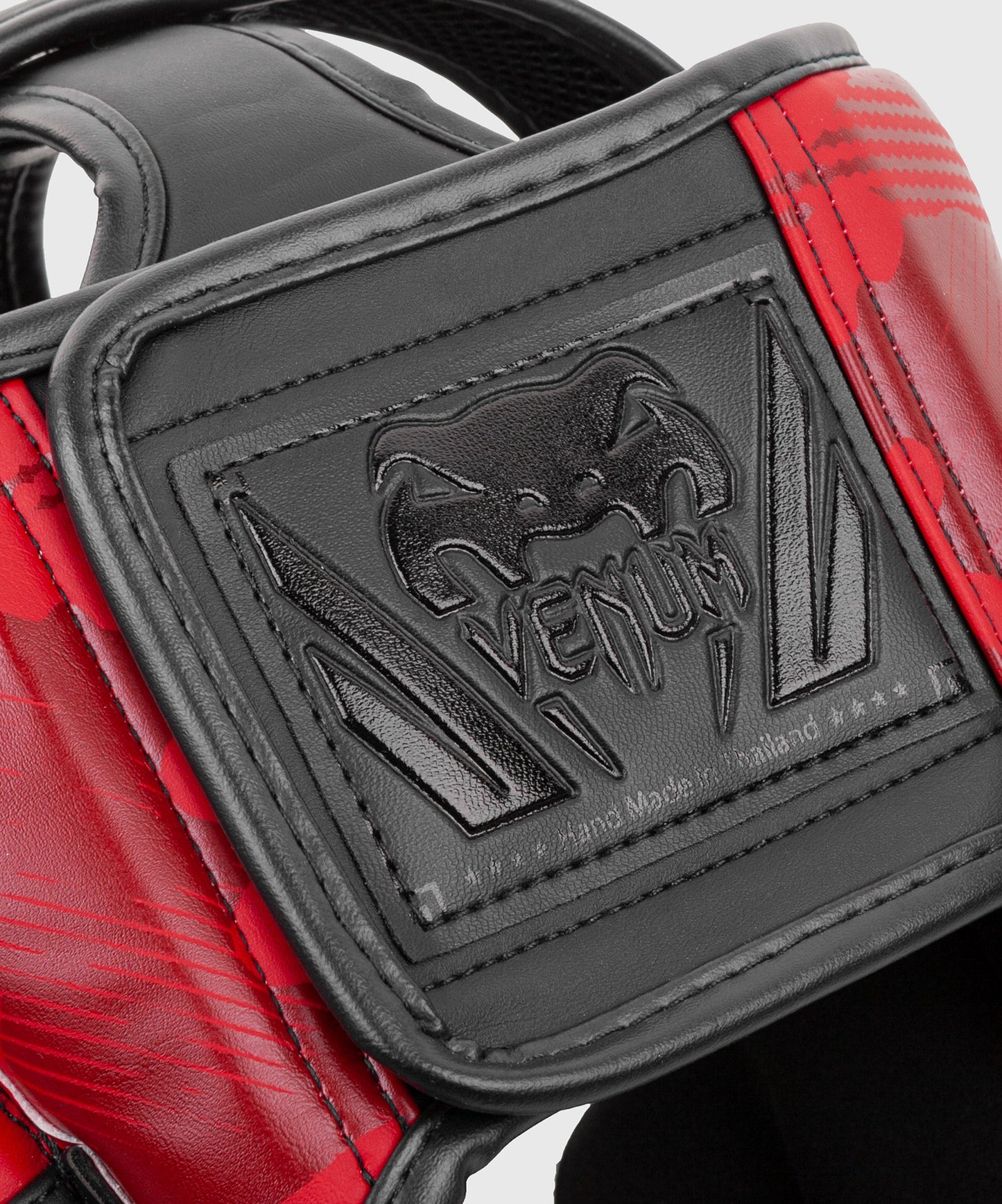 Venum Elite ヘッドギア - レッド・カモ