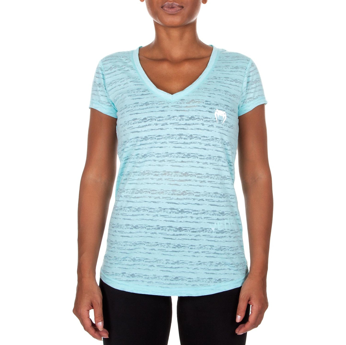 Venum Essential Vネック Tシャツ - ライト・ラティゴ・ベイ