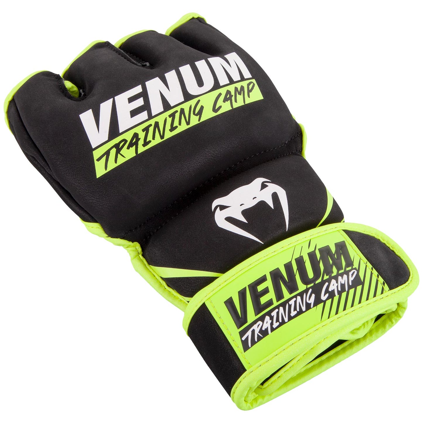 Venum Training Camp 2.0 MMA グローブ - ブラック/ネオイエロー