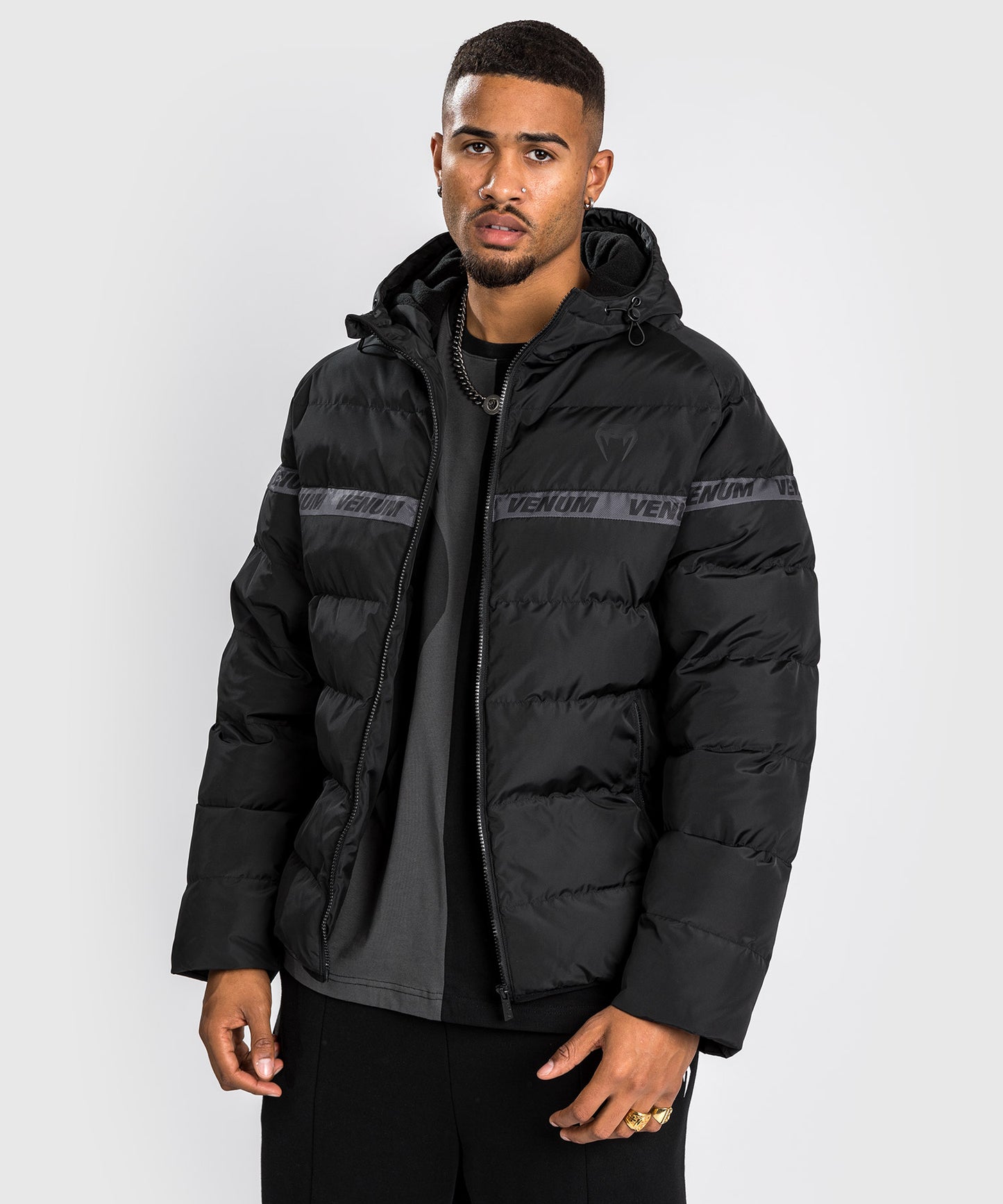 Venum Elite4 Jacket - Black（エリート4ジャケット・ブラック