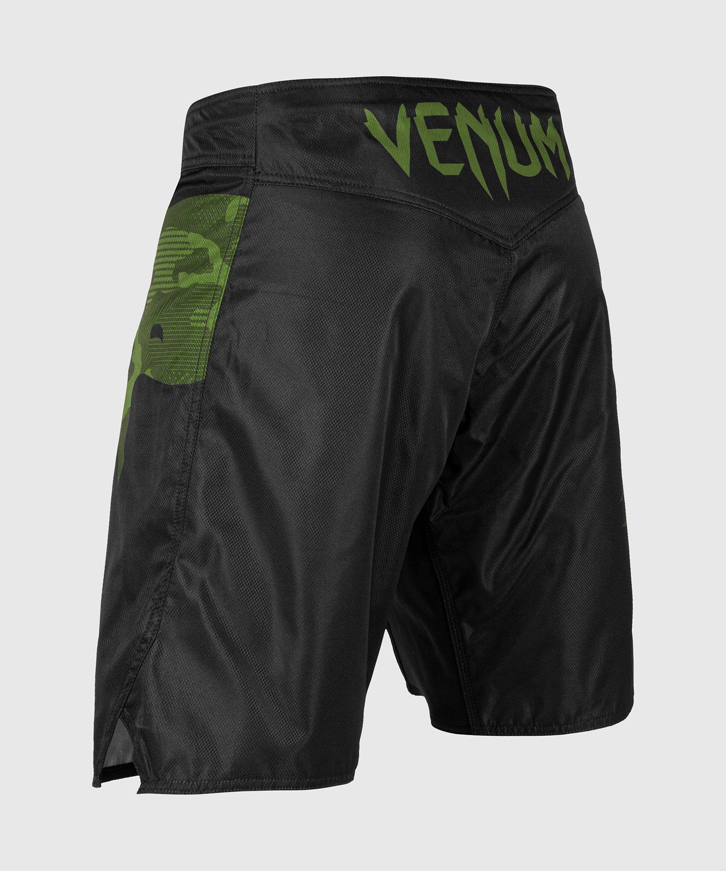Venum Light 3.0 ファイトショーツ - カーキ/ブラック