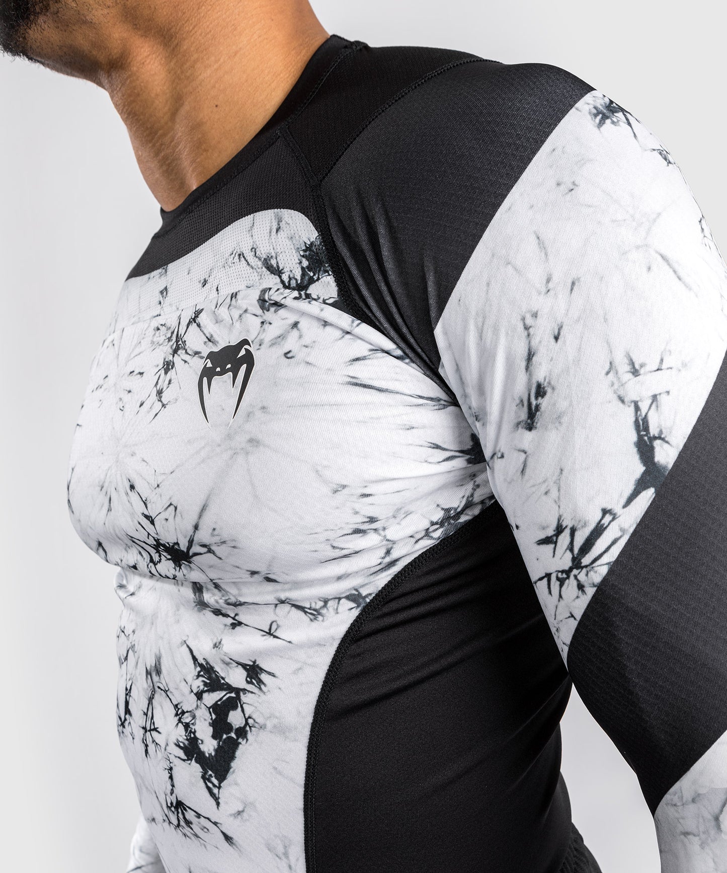 Venum G-FitマーブルコンプレッションTシャツ-長袖-マーブル