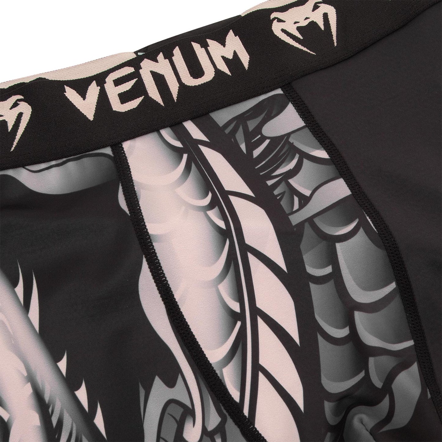 Venum Dragon's Flight スパッツ - ブラック/サンド