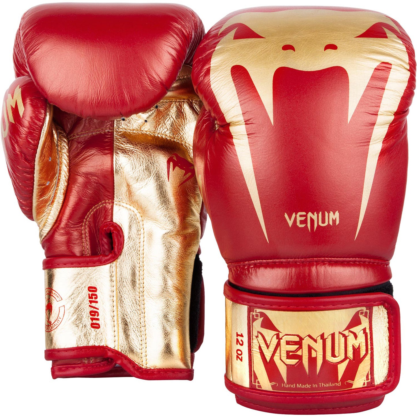 Venum Giant 3.0 ボクシンググローブ Blood & Gold - 限定エディション - ナッパレザー