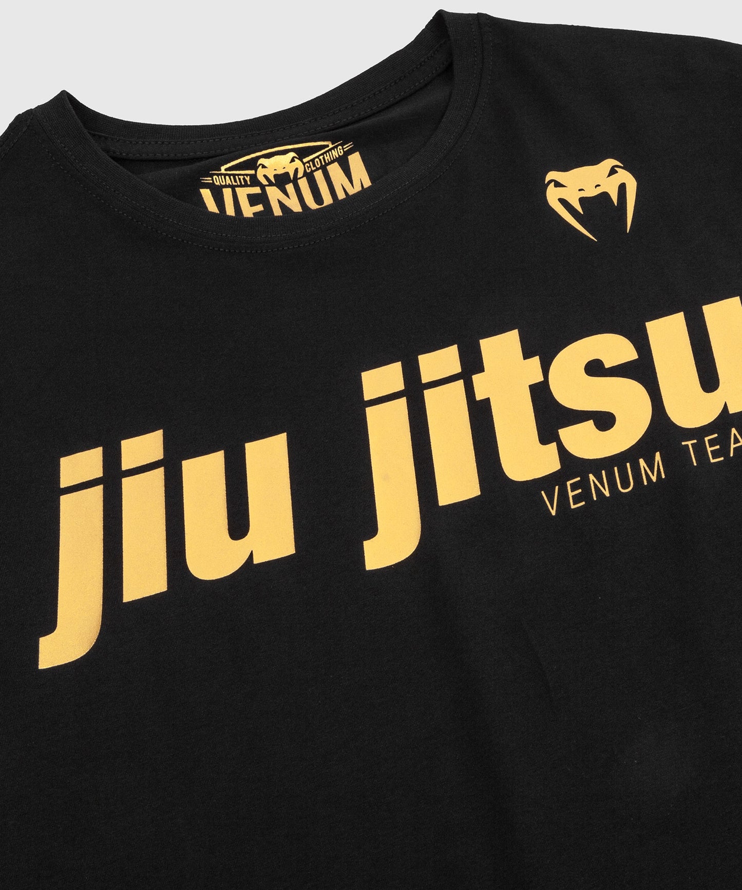 Venum JiuJitsu VT Tシャツ - ブラック/ゴールド