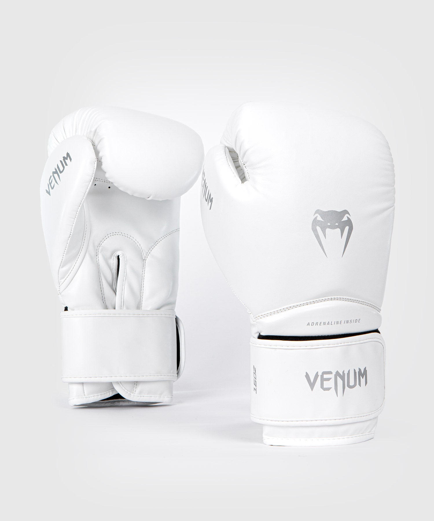 Venum Contender 1.5 ボクシンググローブ - ホワイト/シルバー – Venum 