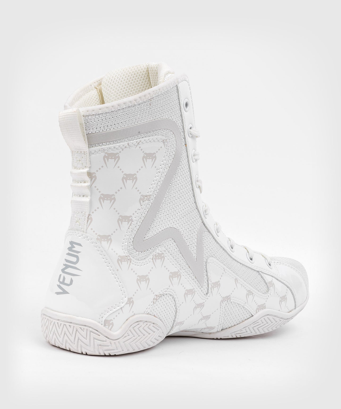 Venum Elite Monogram モノグラム ボクシング シューズ - ホワイト/オフホワイト